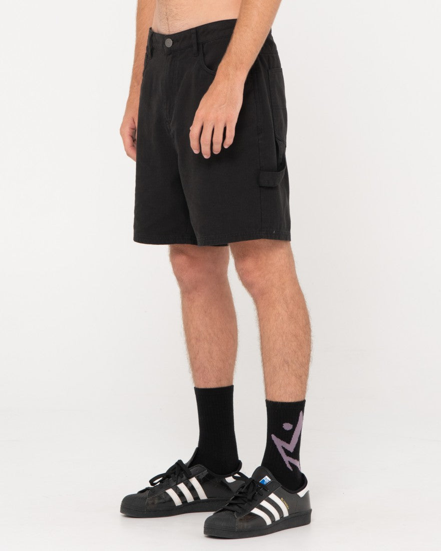Dungaree Fixed Waist Short
