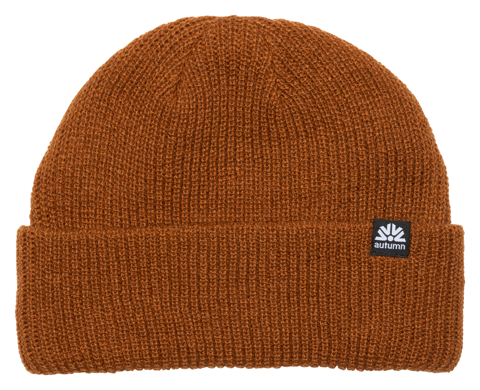 Autumn Simple Beanie Work Brown