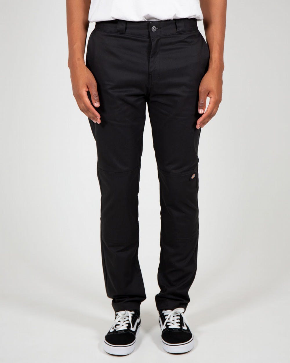 SKINNY DOUBLE KNEE WORK PANT