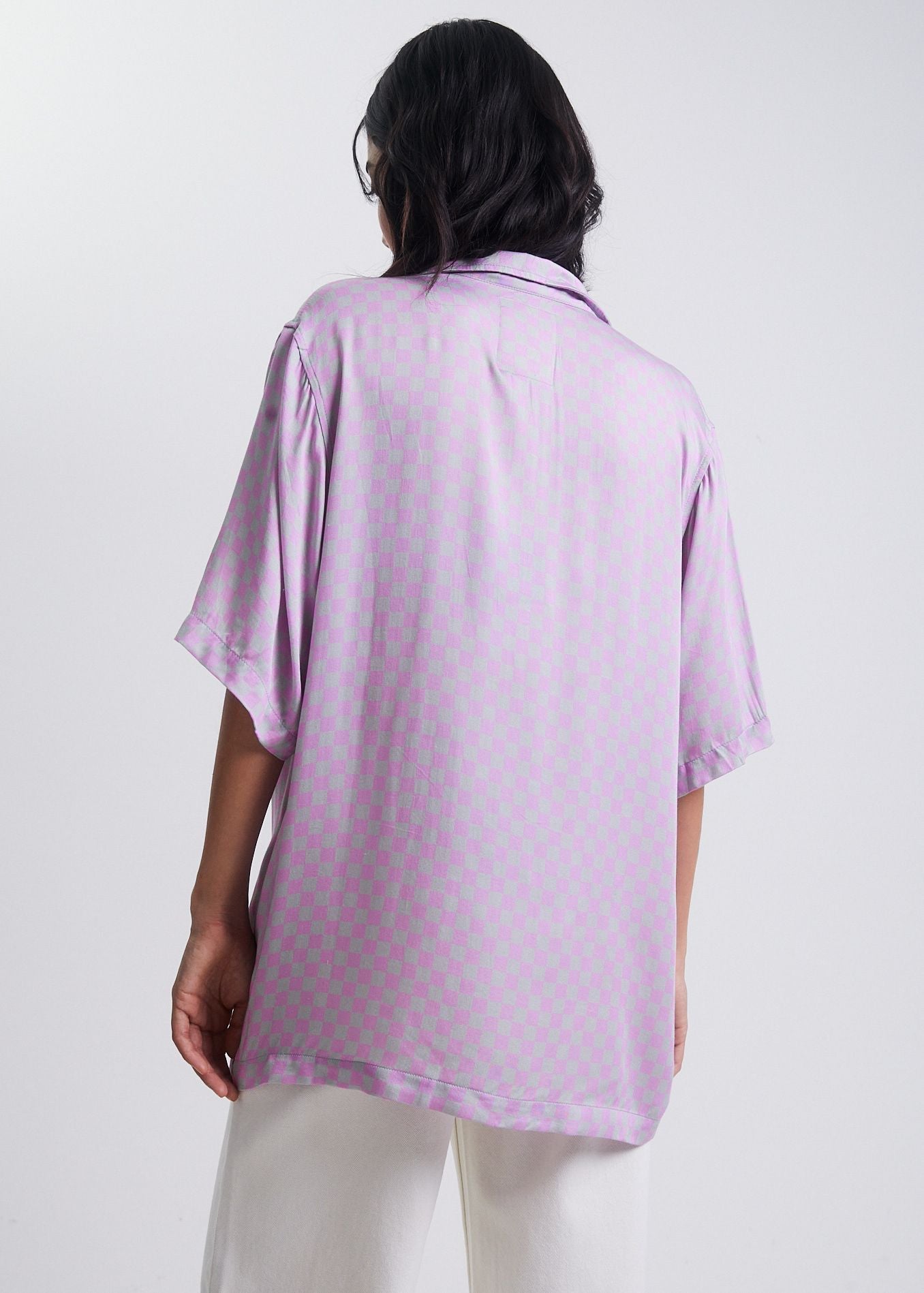 Afends Carlo - Recycled Check Short Sleeve Shirt - Candy Check Candy check