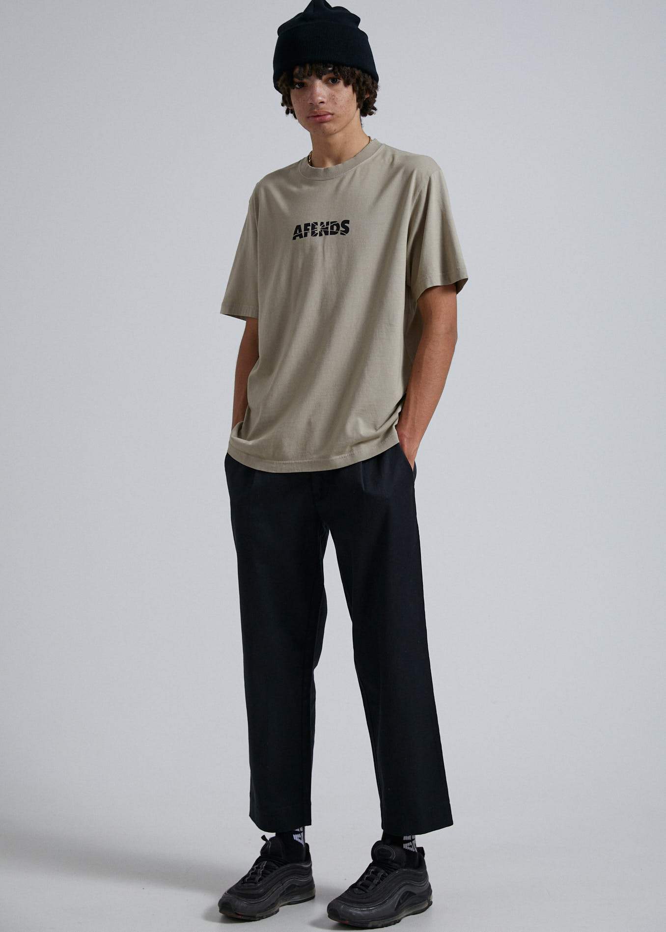 Afends Noise - Retro Fit Tee - Desert Desert