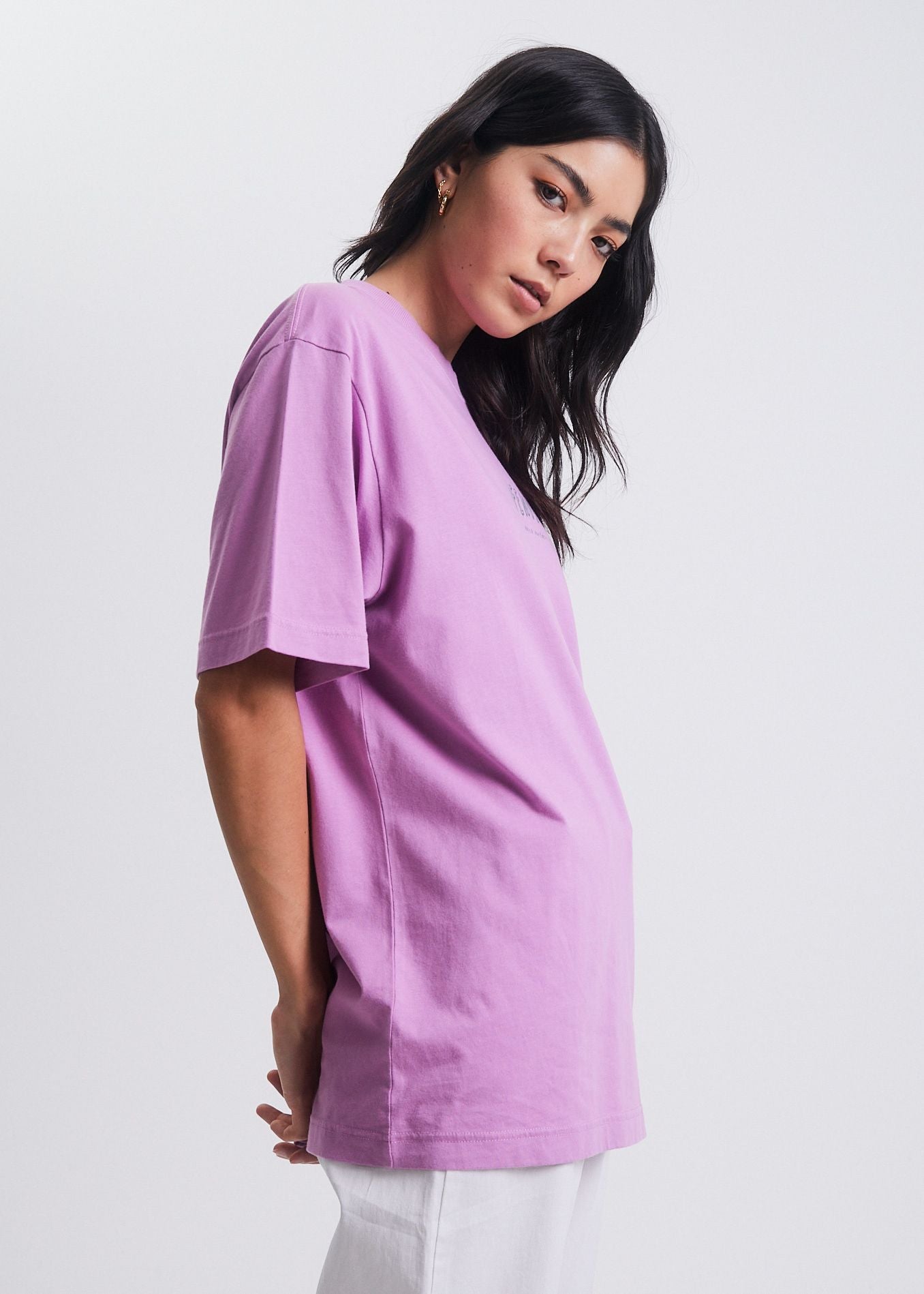 Afends Plant Based Happiness - Unisex Recycled T-Shirt - White Candy