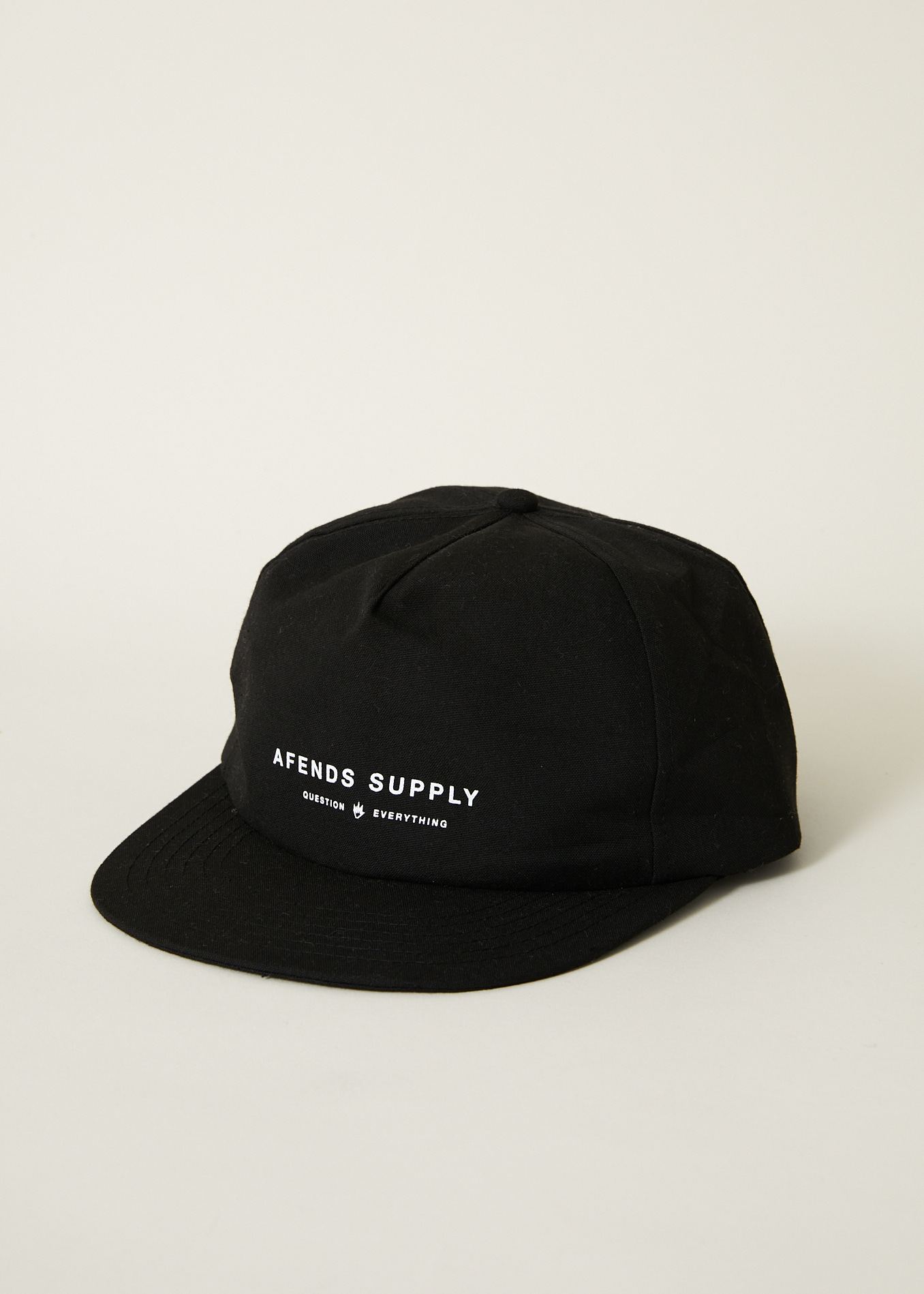 Afends Transit - Hemp Cap - Black Black