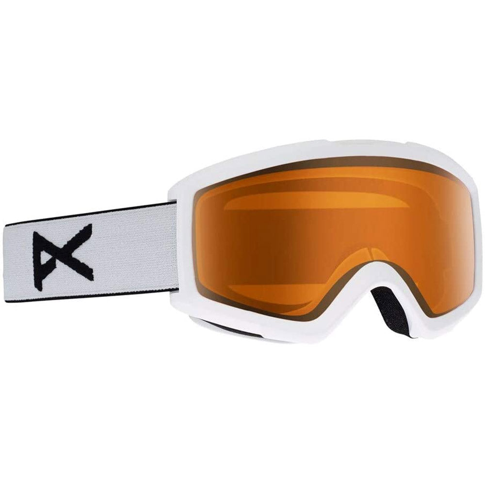 Anon Helix 2.0 Asian Fit Goggle 2021 White w/ Amber Lens