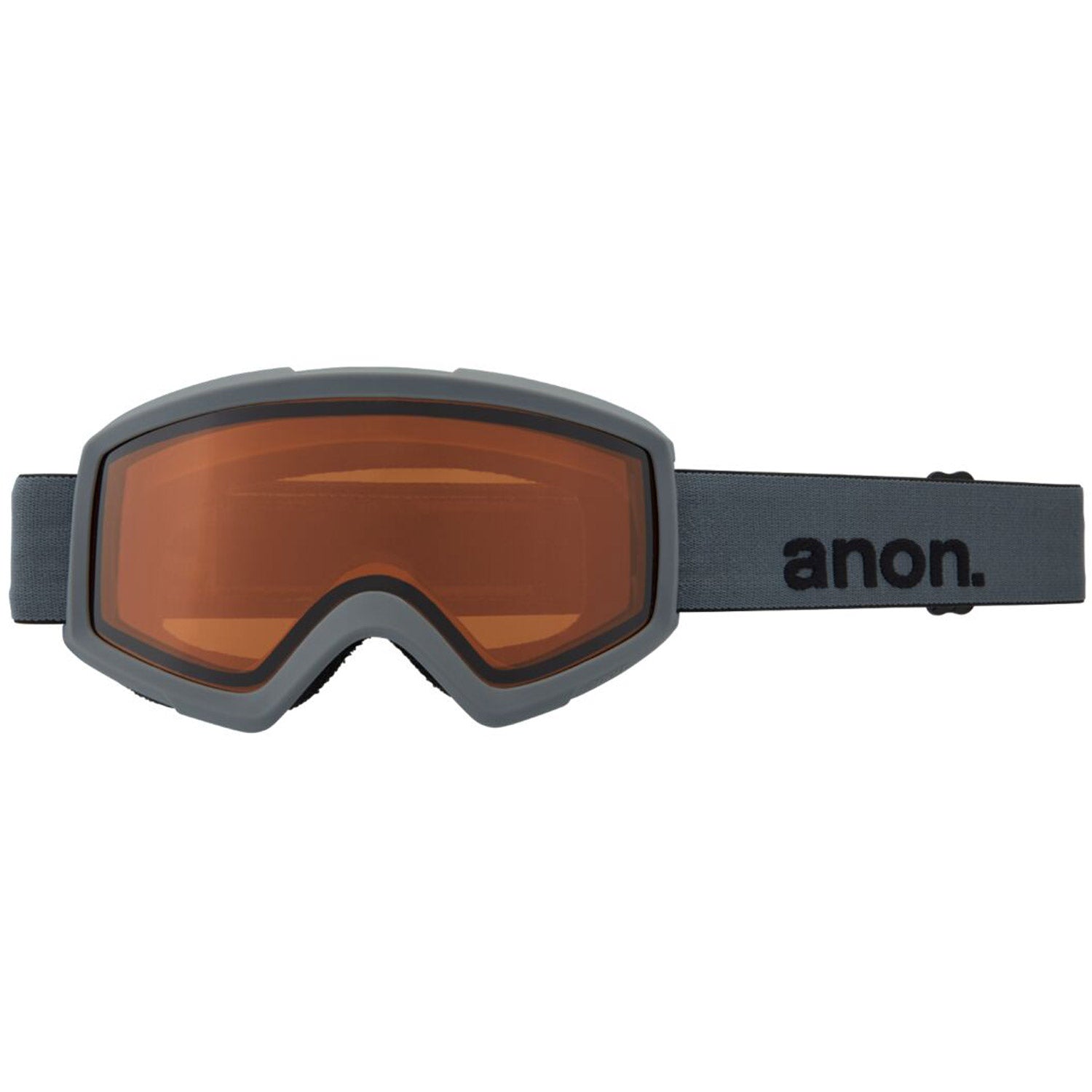 Anon Helix 2.0 Goggle 2021 Stealth - Perceive Sunny Onyx Lens w/ Amber Lens