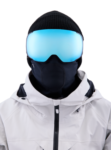 Anon M2 MFI Goggle 2023 Black - Perceive Variable Blue w/ Perceive Cloudy Pink Lens