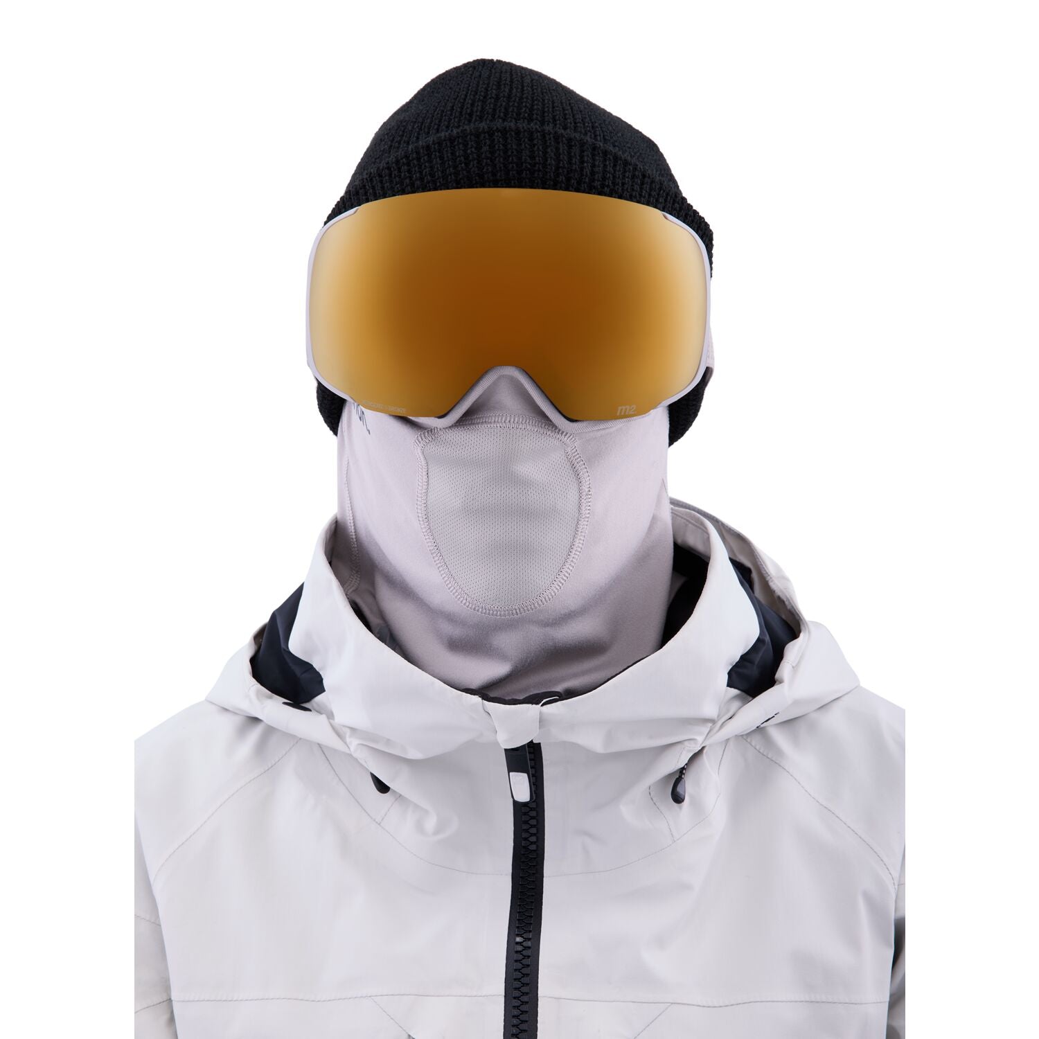 Anon M2 MFI Goggle 2023 Warm Grey - Perceive Sunny Bronze w/ Perceive Cloudy Burst Lens