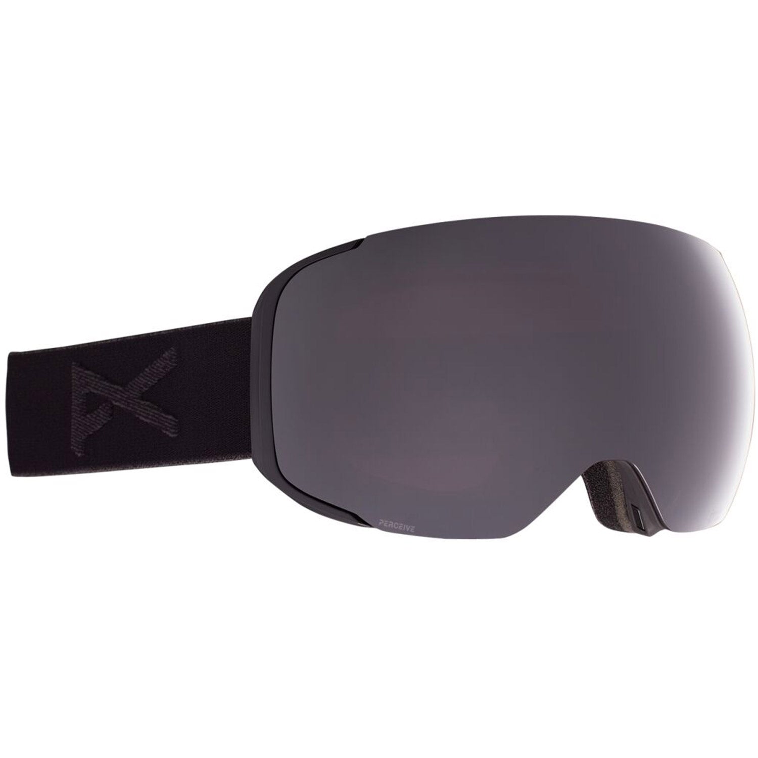 Anon M2 SnapBack Asian Fit Goggle 2021 Smoke Snapback - Perceive Sunny Onyx Lens w/ Perceive Variable Violet Lens