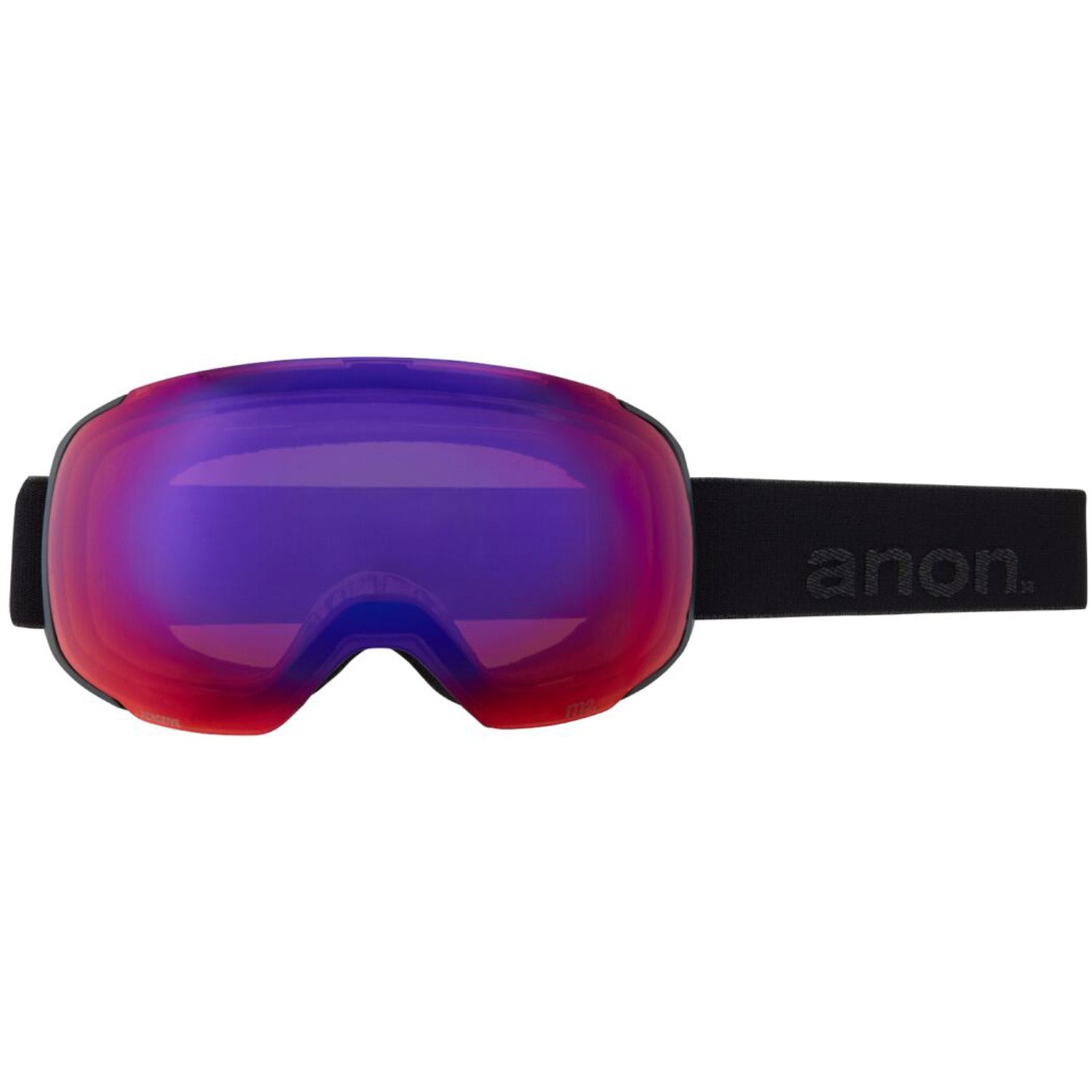 Anon M2 SnapBack Asian Fit Goggle 2021 Smoke Snapback - Perceive Sunny Onyx Lens w/ Perceive Variable Violet Lens