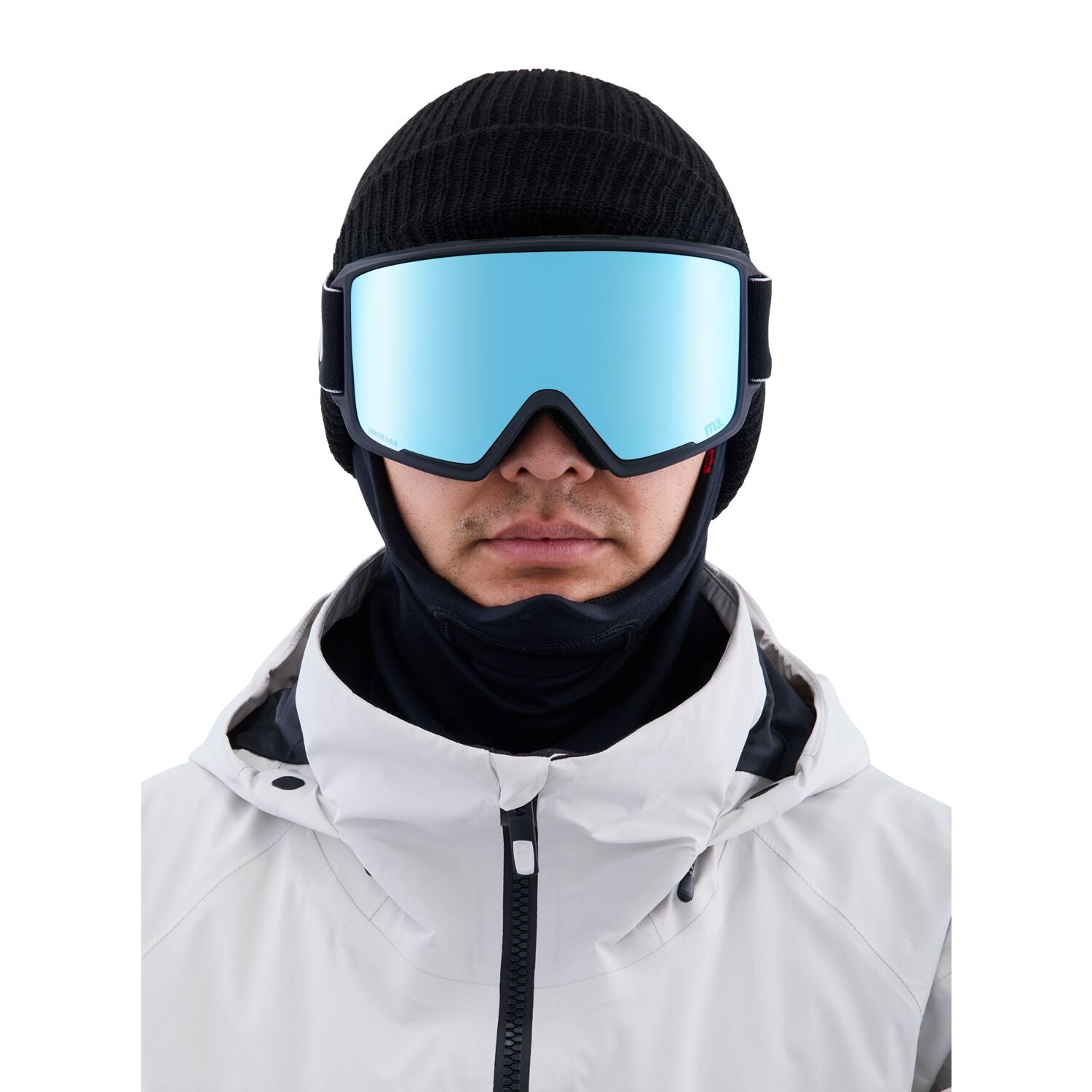 Anon M3 MFI Low Bridge Goggle 2023 Black - Perceive Variable Blue w/ Perceive Cloudy Pink Lens