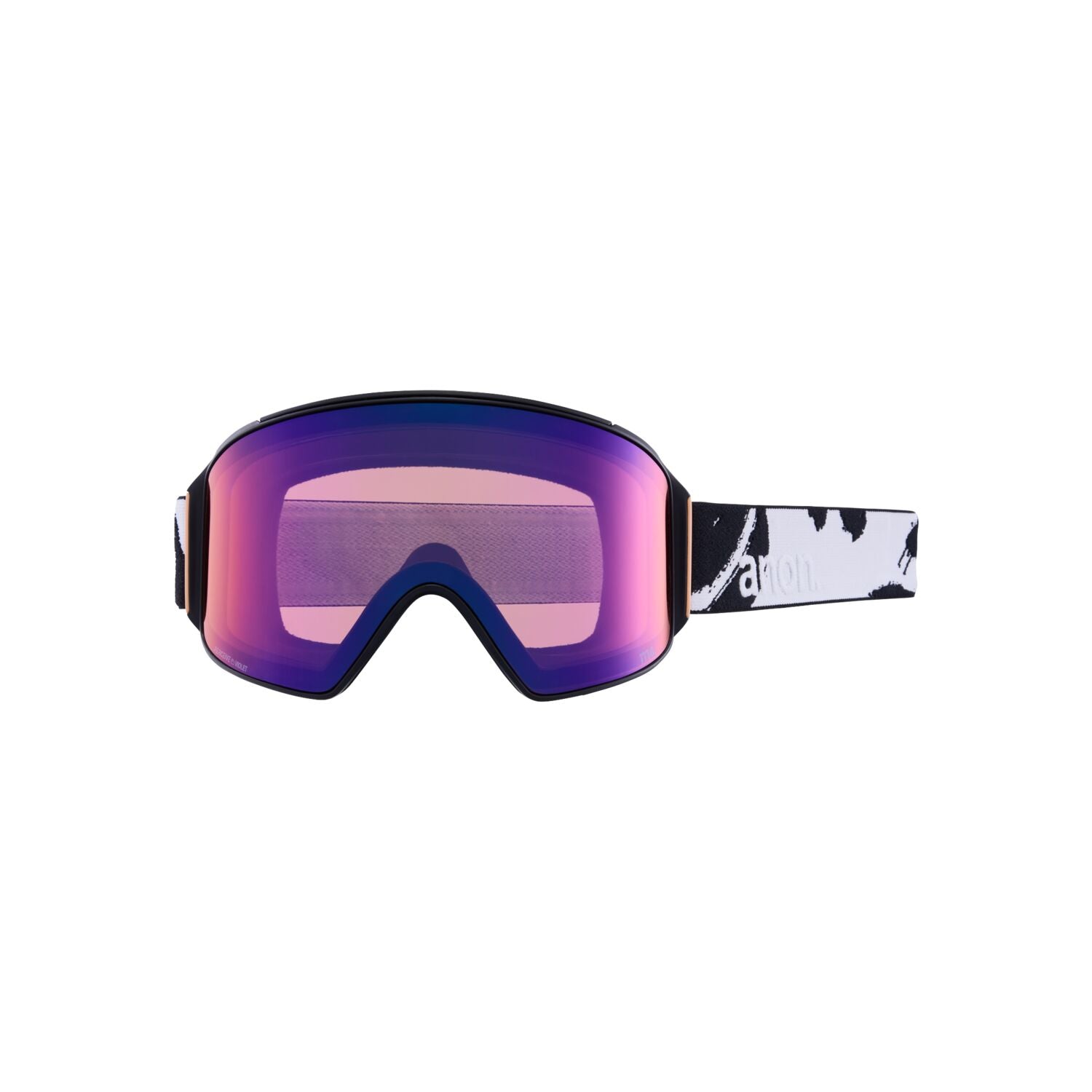 Anon M4 Cylindrical MFI Goggle 2023 Family Tree - Perceive Sunny Onyx w Perceive Variable Violet Lens