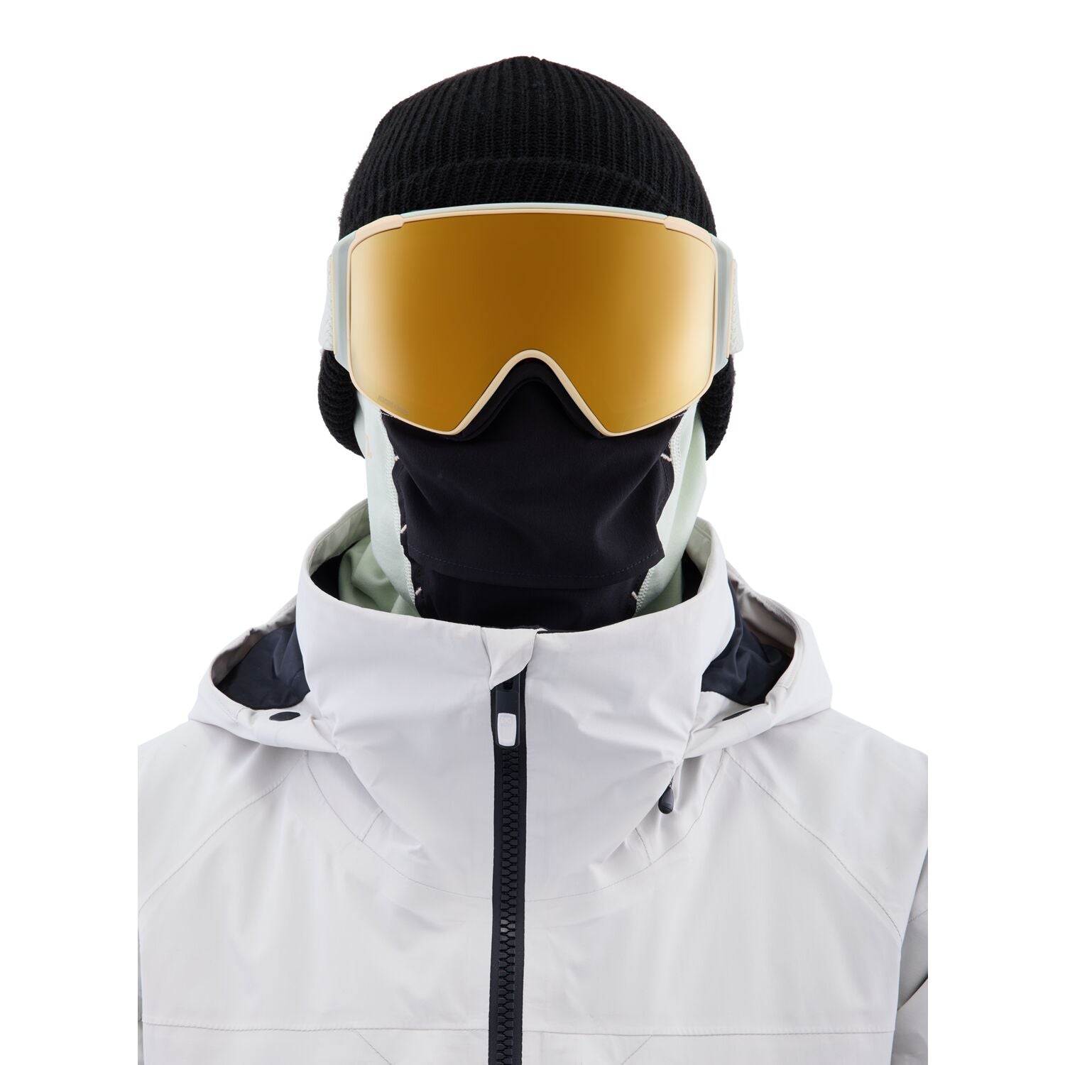 Anon M4S Cylindrical Low Bridge Goggle 2023 Jade - Perceive Sunny Bronze w/ Perceive Cloudy Burst Lens