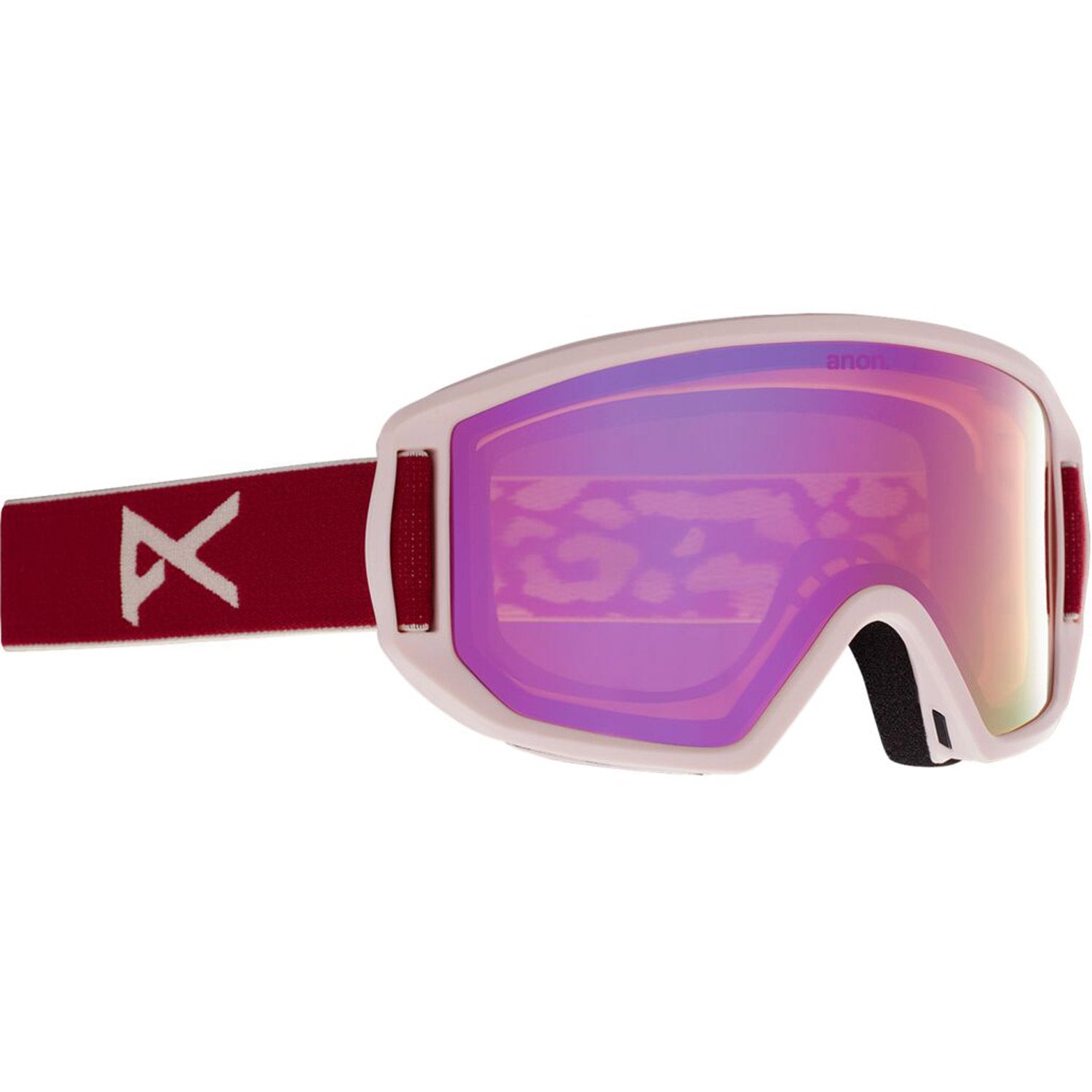 Anon Relapse Jr MFI Goggle 2021 Berry - Pink Amber Lens
