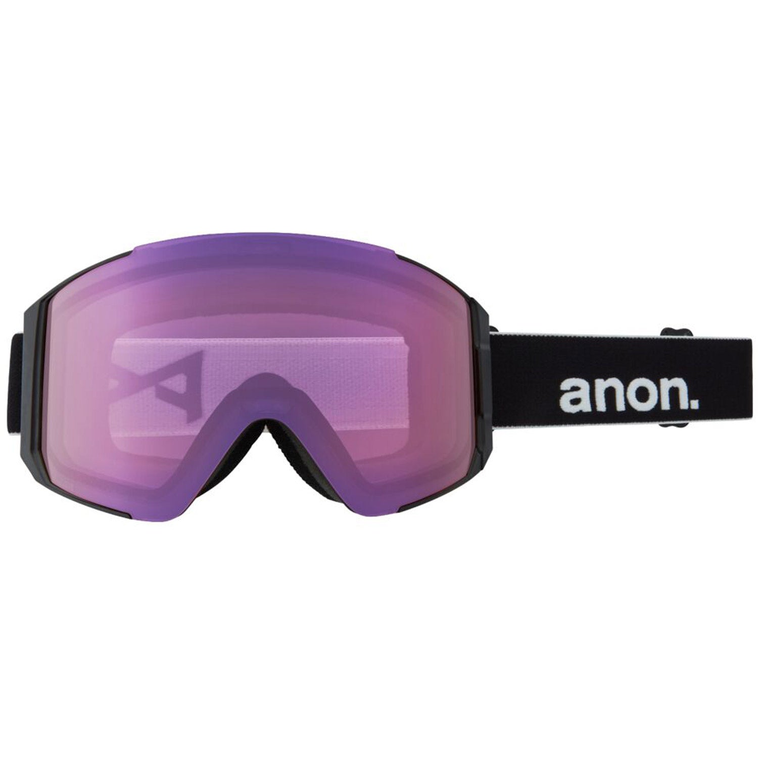 Anon Sync Asian Fit Goggle 2021 Black - Perceive Variable Blue Lens w/ Perceive Cloudy Pink Lens