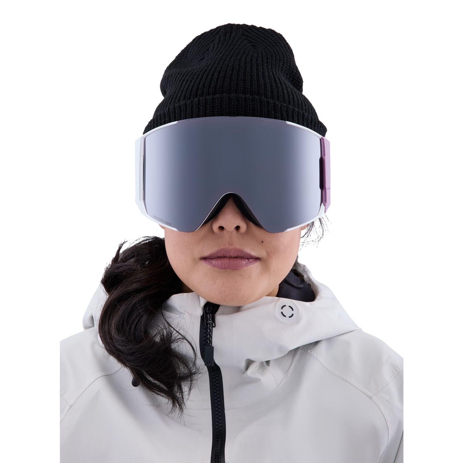 Anon Sync Low Bridge Fit Google 2023 Collage - Perceive Sunny Onyx w/ Perceive Variable Violet Lens