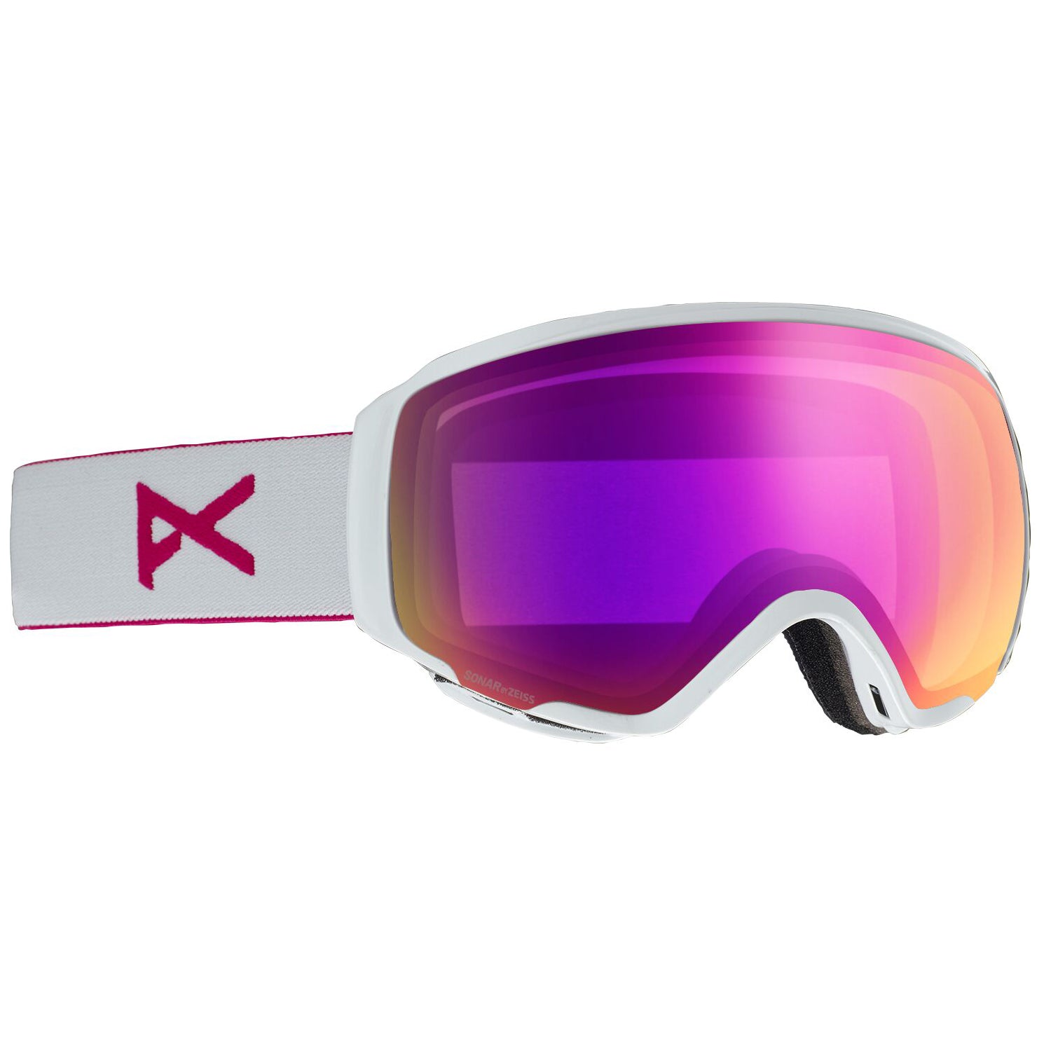 Anon WM1 Goggle 2020 Pearl White Sonar Pink