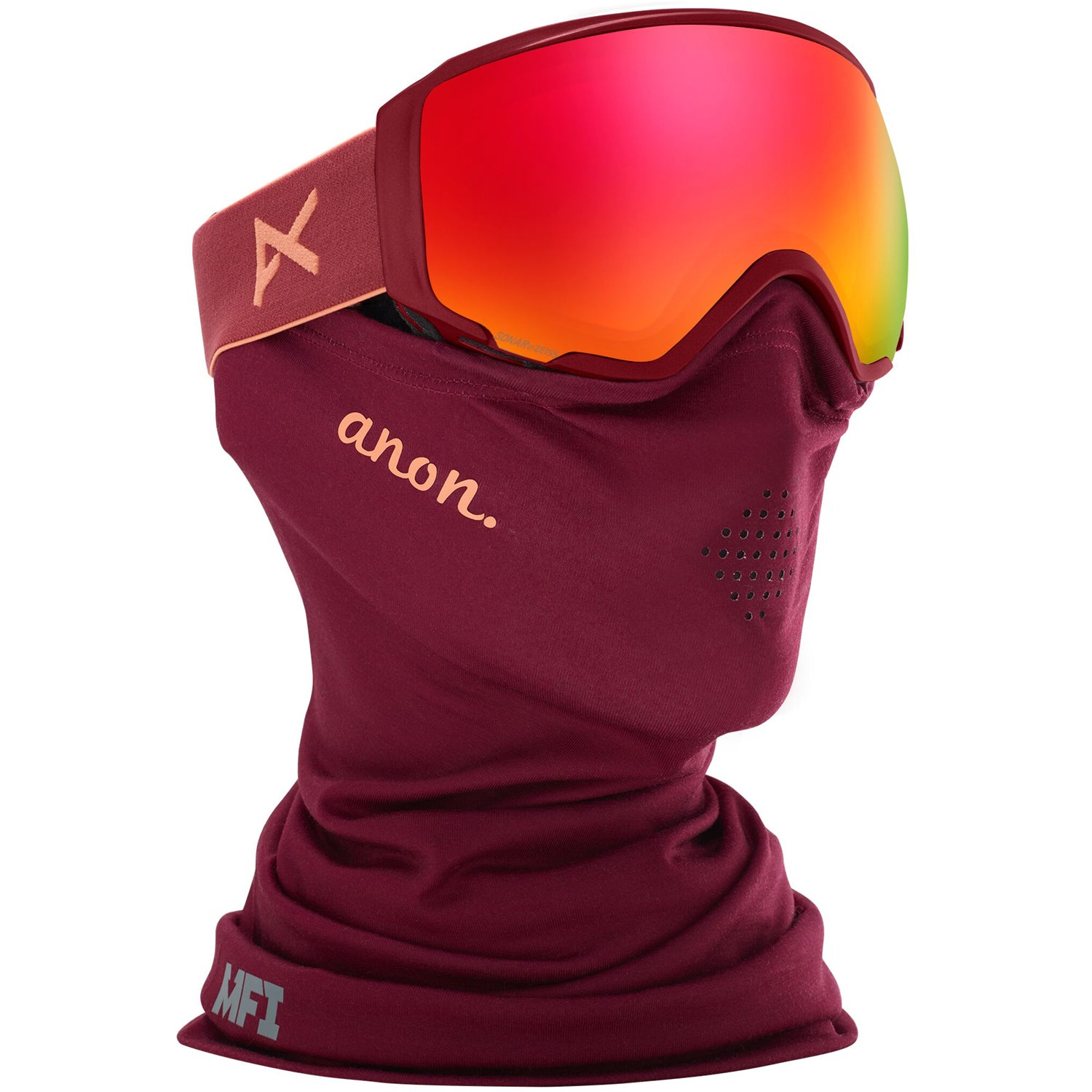 Anon WM1 MFI Goggle 2020 Ruby Sonar Red