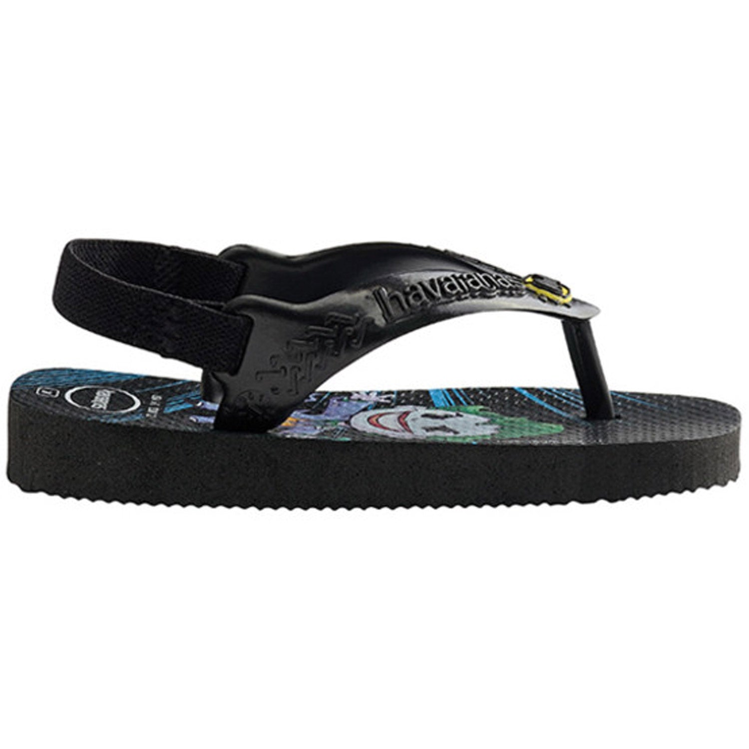 Baby Heroes Thongs Black Black