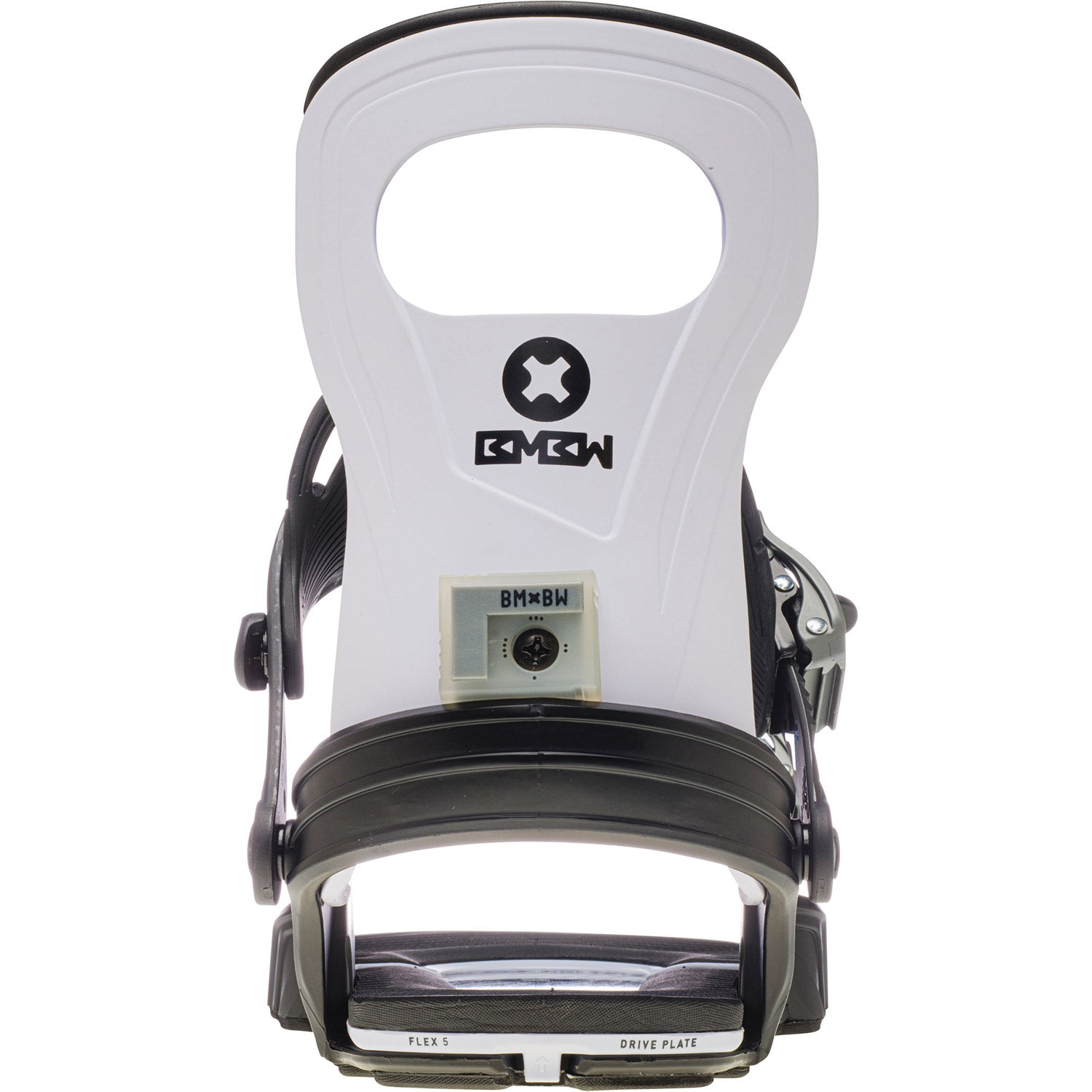 Bent Metal Joint Snowboard Binding 2021 White