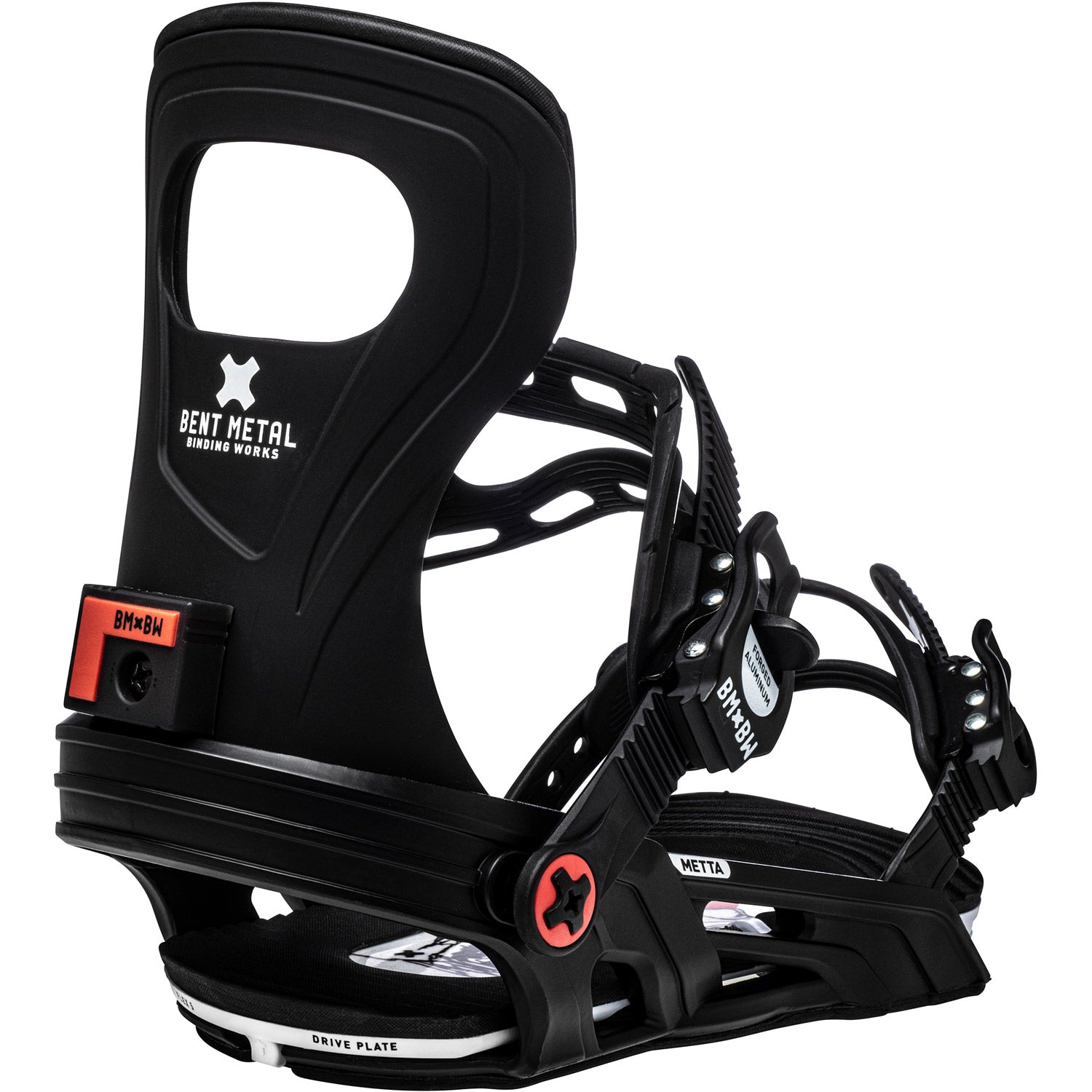 Bent Metal Metta Snowboard Binding 2021 Black