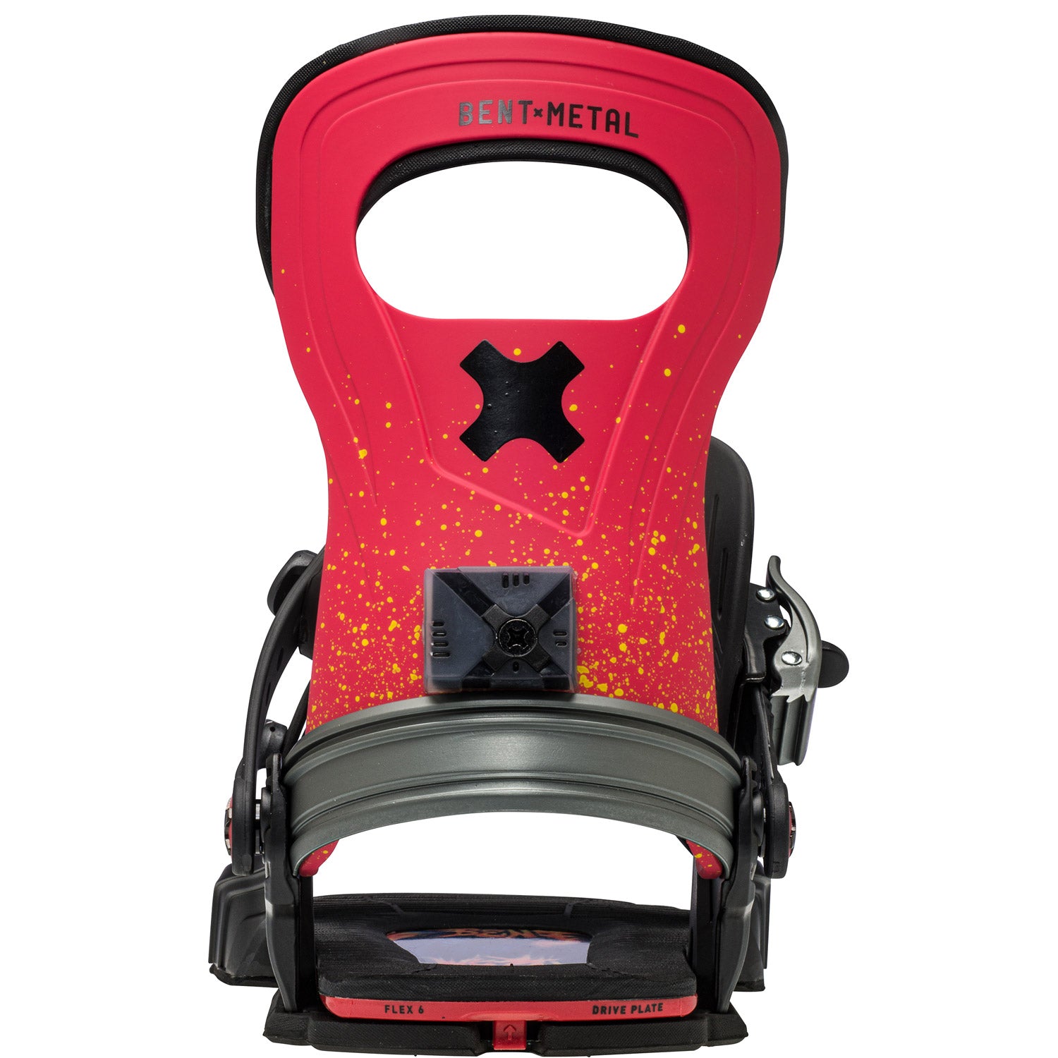 Bent Metal Transfer Snowboard Binding 2021 Red