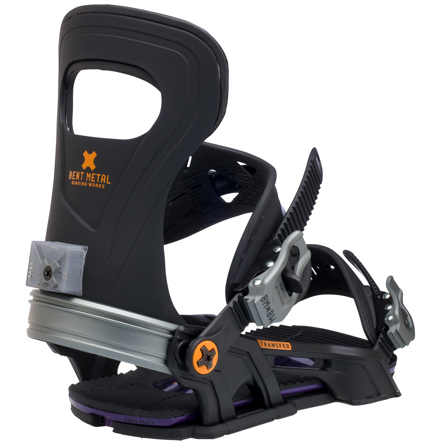 Bent Metal Transfer Snowboard Binding 2021 Slate