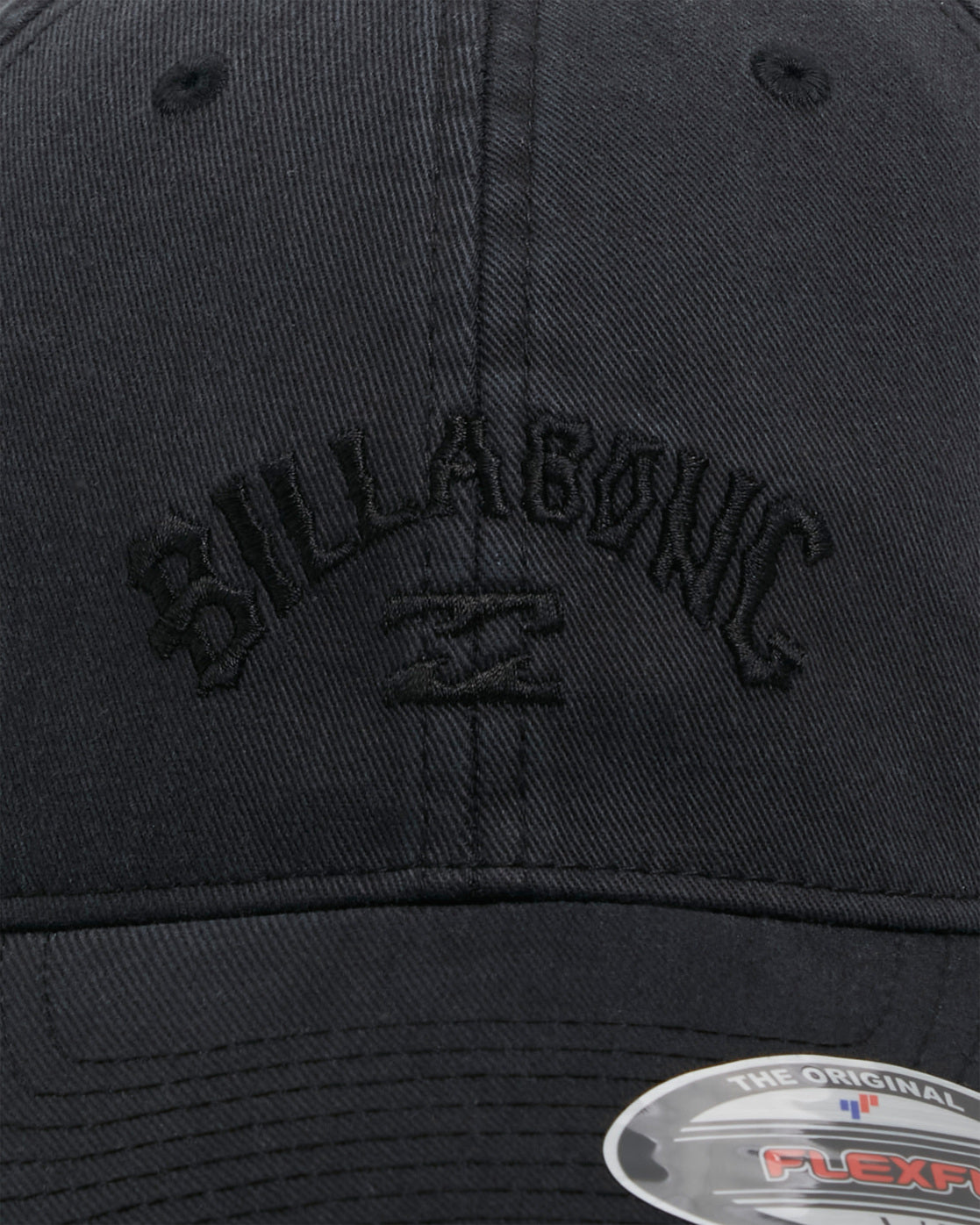Billabong Arch Washed Flexfit Cap BLACK
