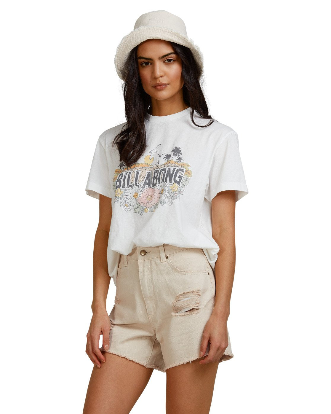 Billabong Babewave Tee Salt crystal