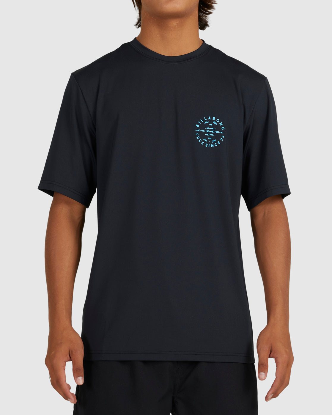 Billabong Big Wave Daz Rash Vest BLACK