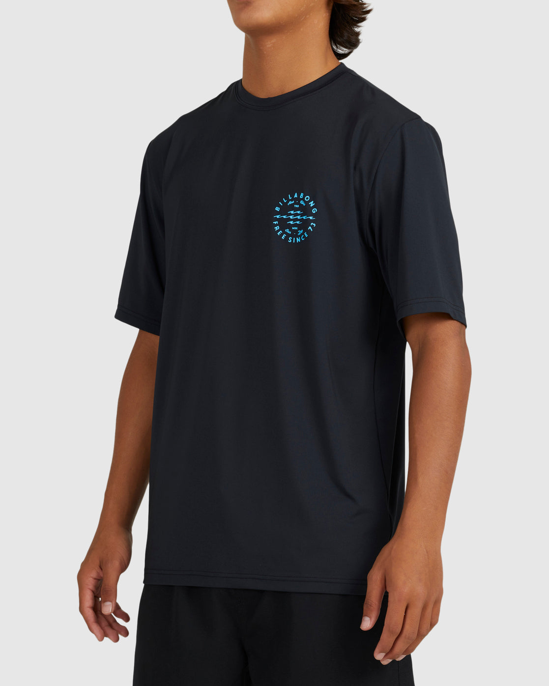 Billabong Big Wave Daz Rash Vest BLACK