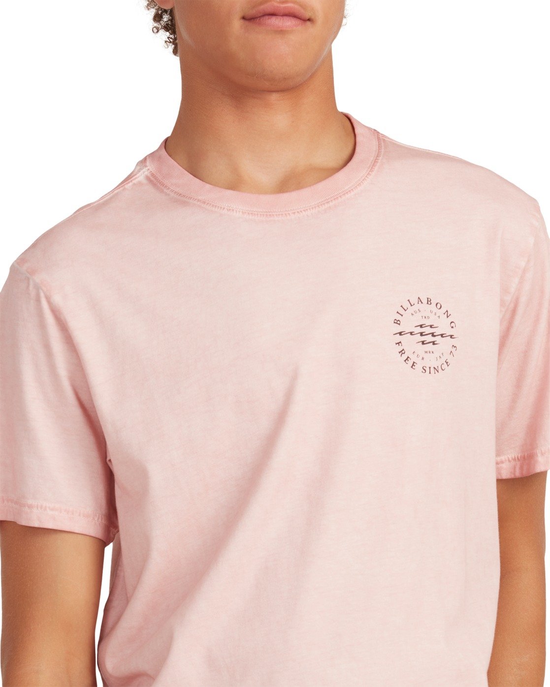 Billabong Big Wave T-Shirt Dusty Pink