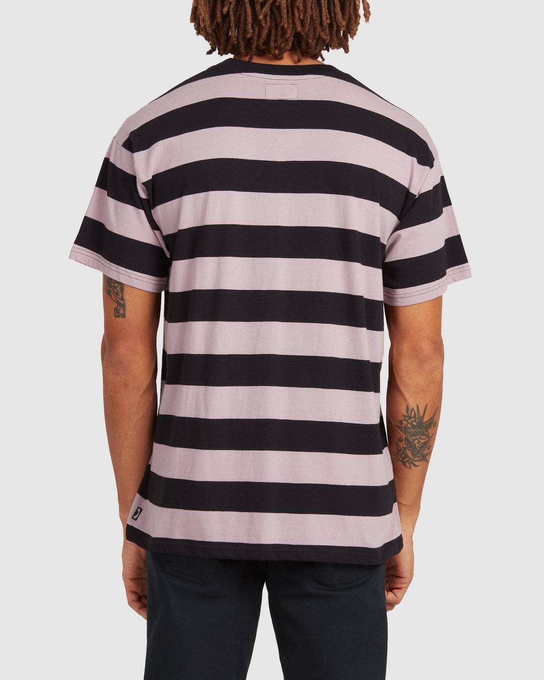 Billabong Billy Stripe T-Shirt PURPLE HAZE