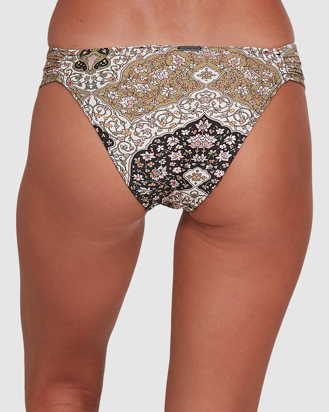 Billabong Bohemia Tab Side Tropic Bikini Bottoms Off black