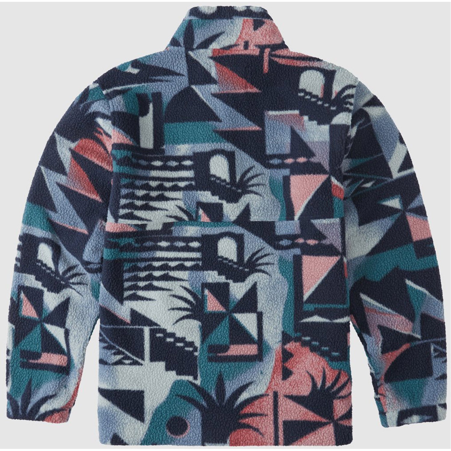 Billabong Boundary Mock Neck Fleece Navy
