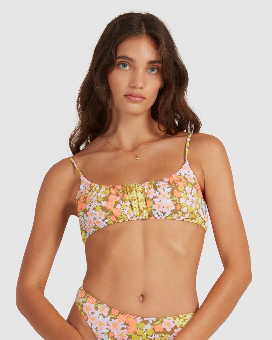 Billabong Bring On The Bliss Bralette Bikini Top Multi