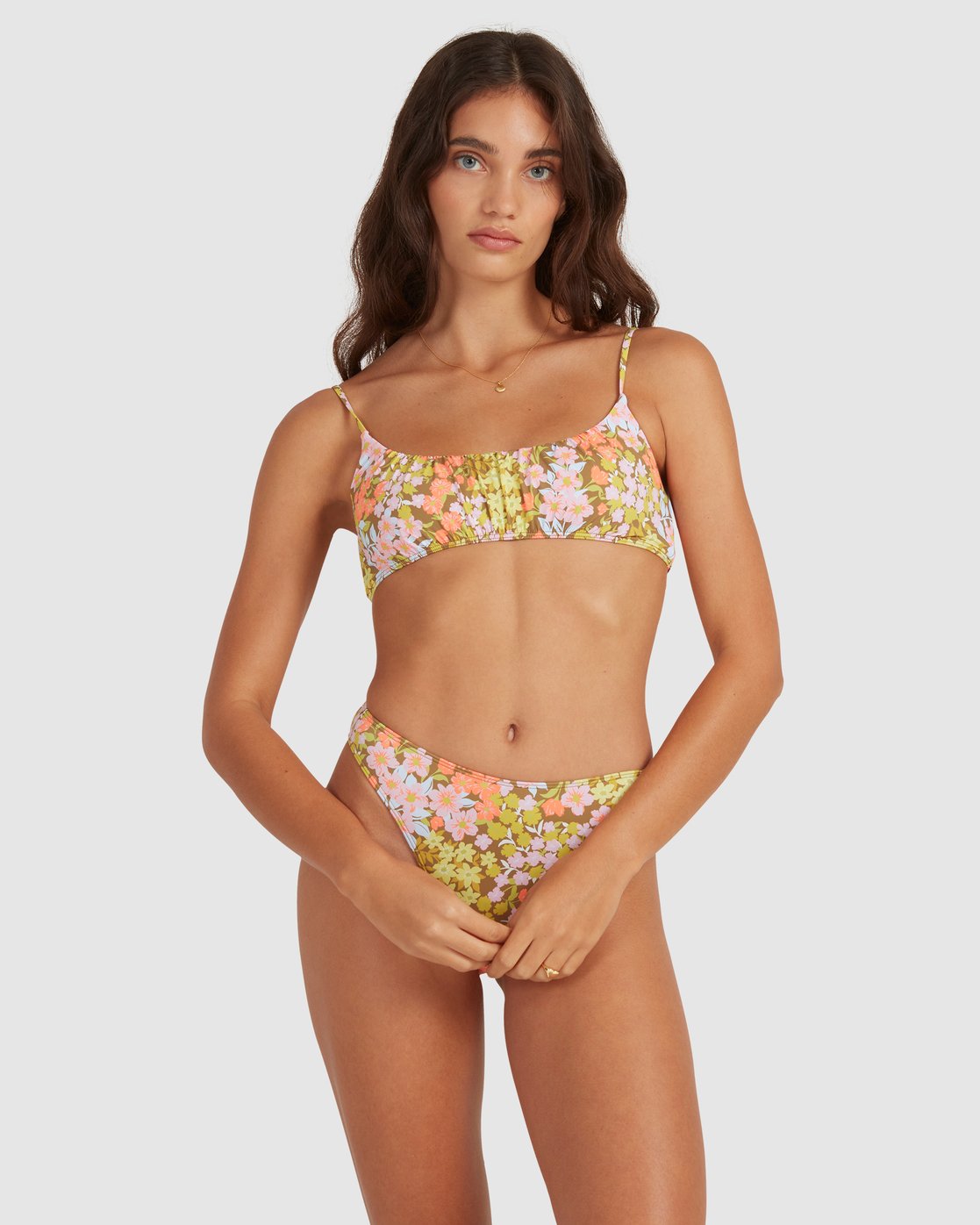Billabong Bring On The Bliss Bralette Bikini Top Multi