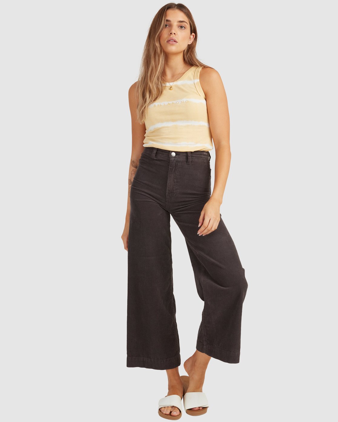 Billabong Candy Cord Pants OFF BLACK