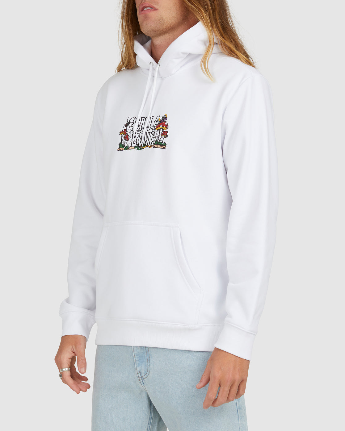 Billabong Creepy Pop Hoodie WHITE