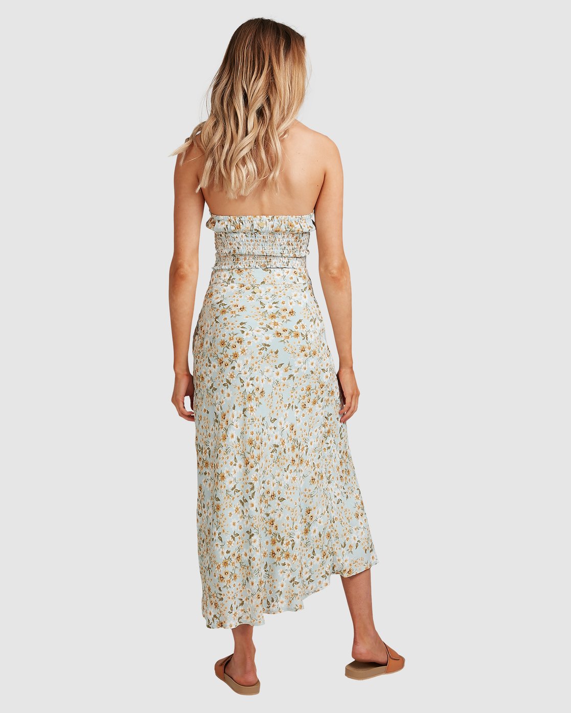 Billabong Del Mar Midi Skirt Pastel blue