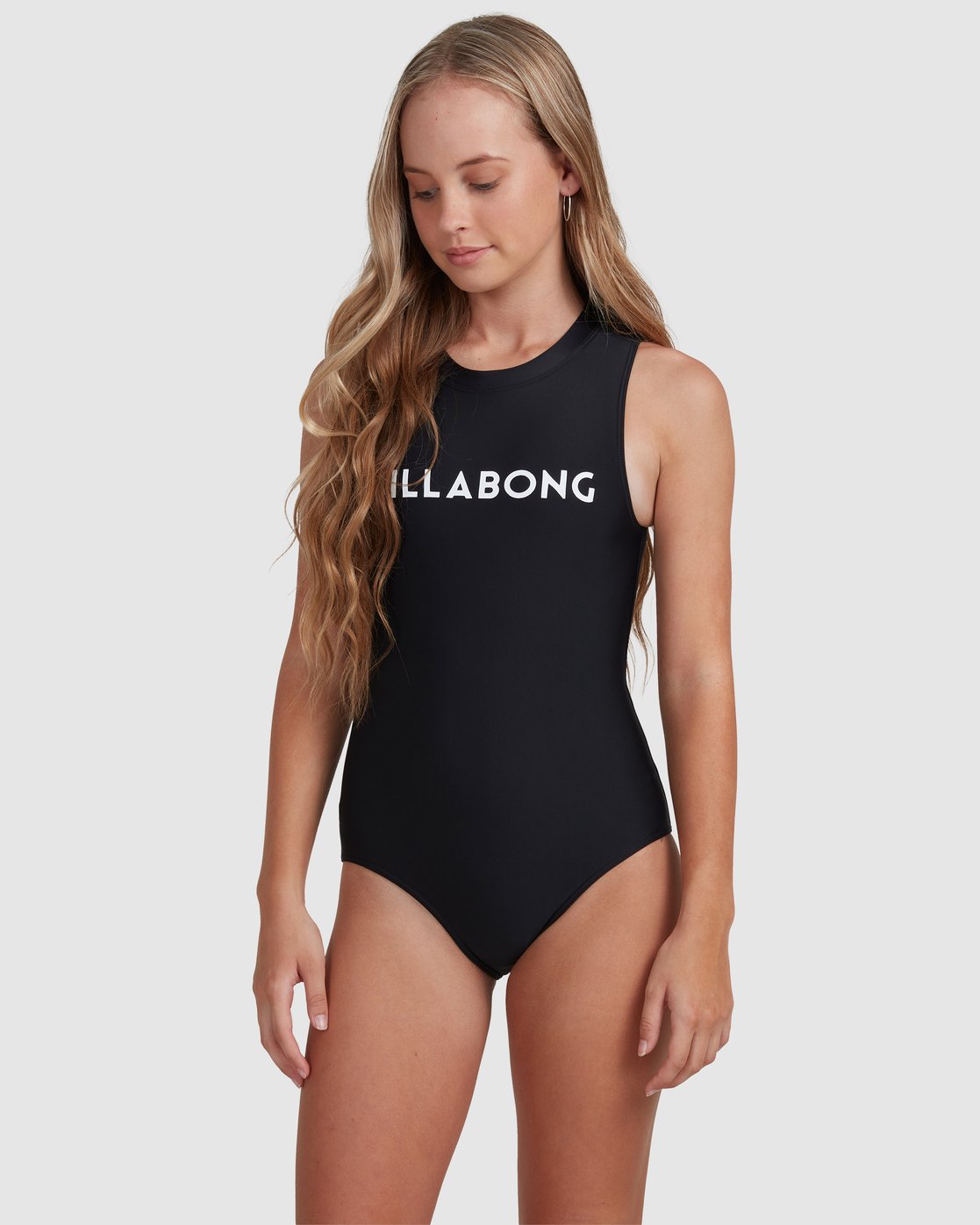 Billabong Girls 6-14 Dancer One Piece BLACK