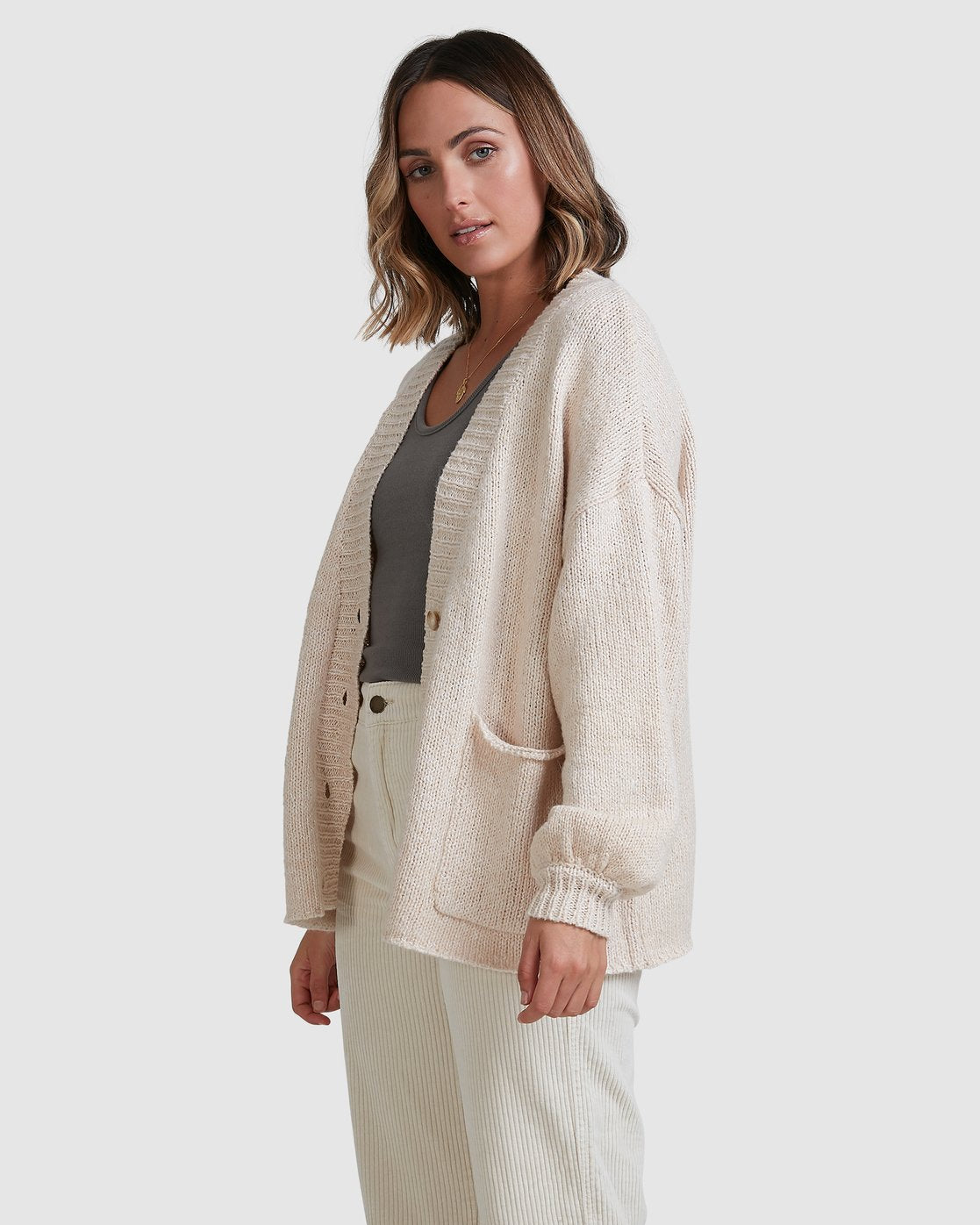 Billabong Haze For Dayz Cardigan White cap