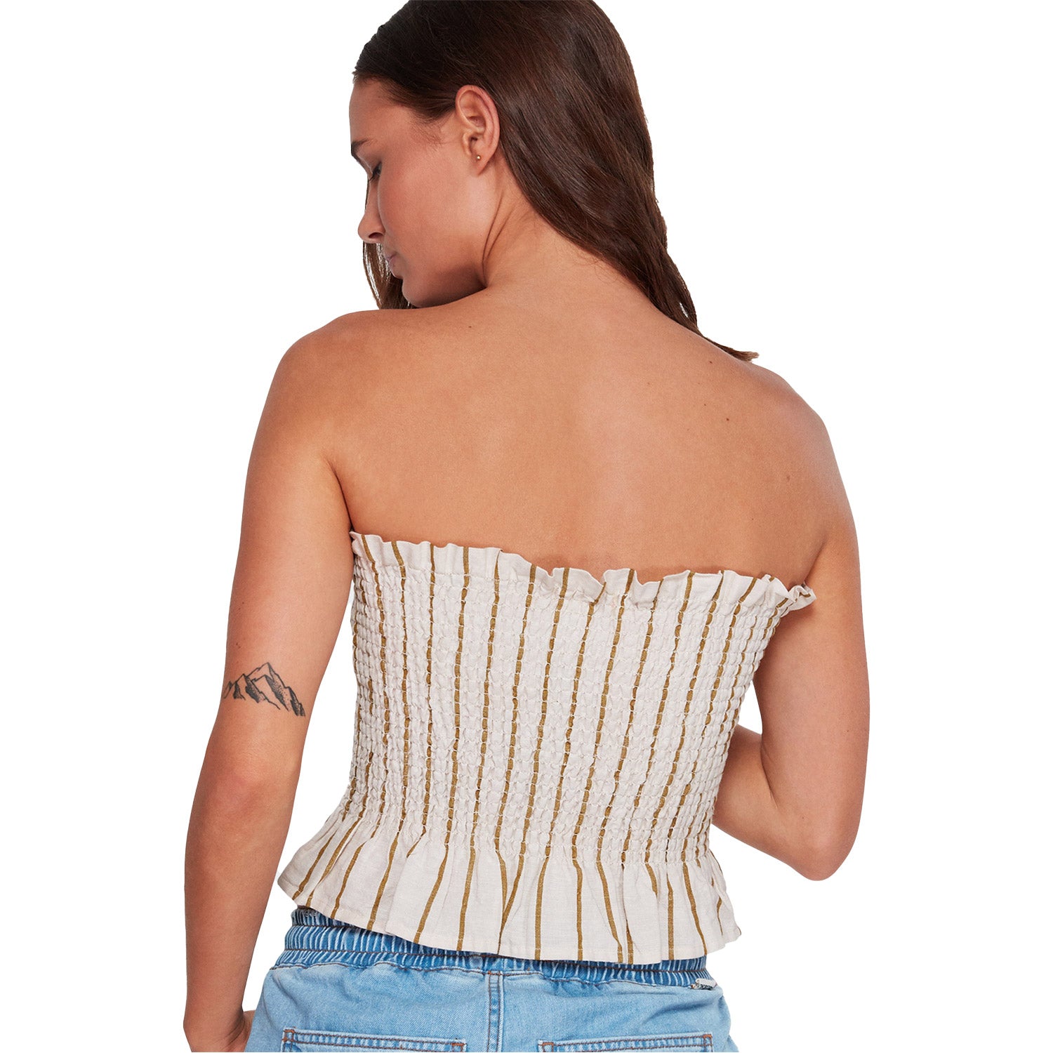 Billabong Holiday Stripe Top Whisper