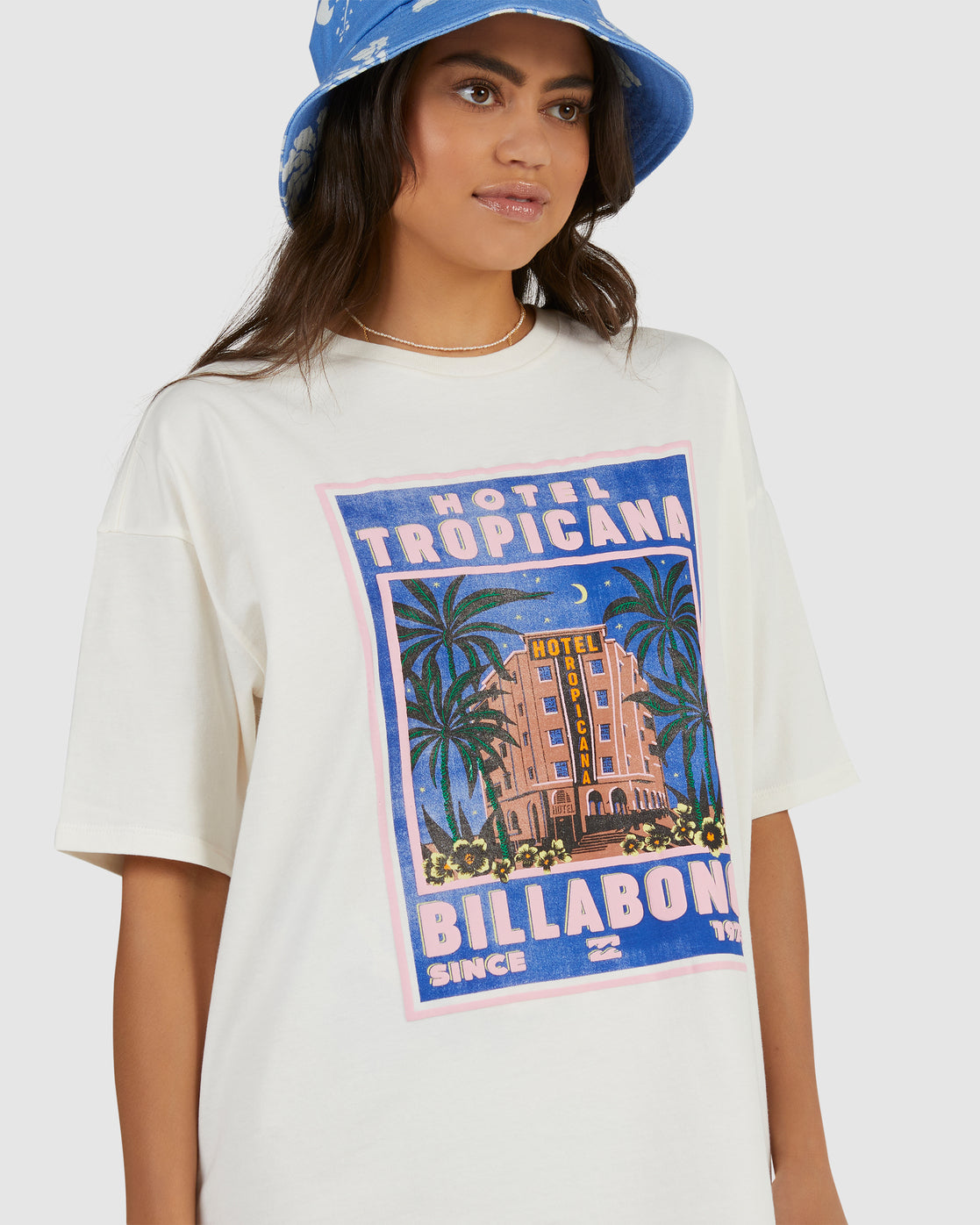 Billabong Hotel Tropicana T-Shirt STONE