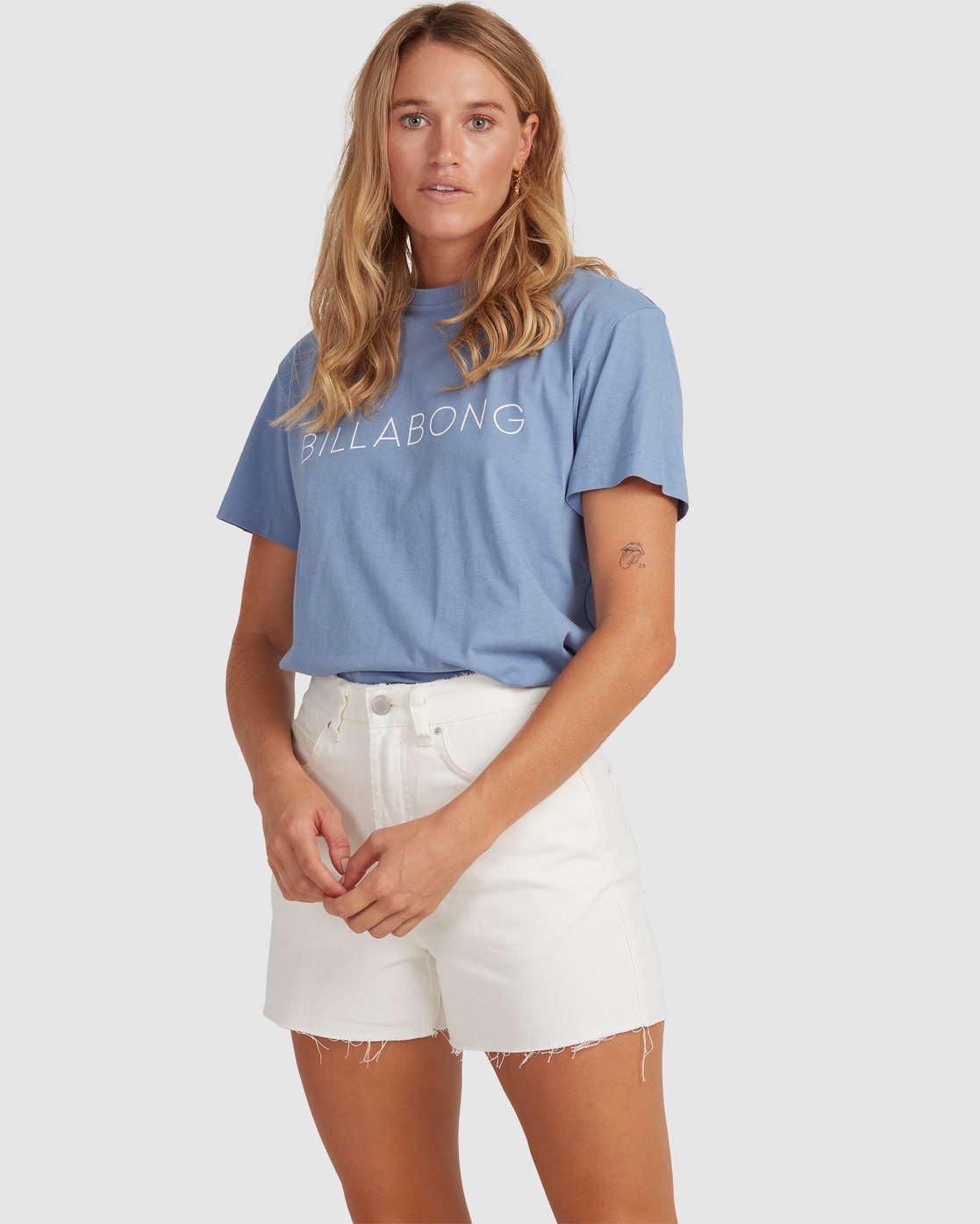 Billabong Long Island T-Shirt BLUE STREAM