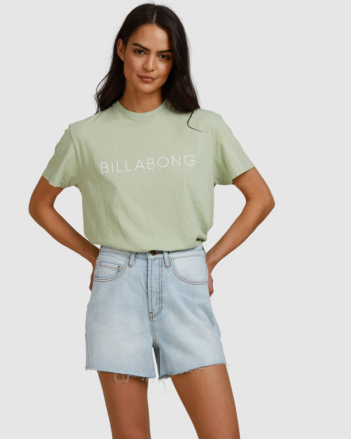 Billabong Long Island Tee Celedon gree