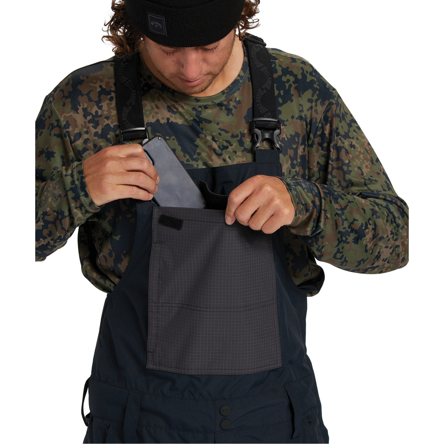 Billabong Outsider Bib Pant 2023 Black