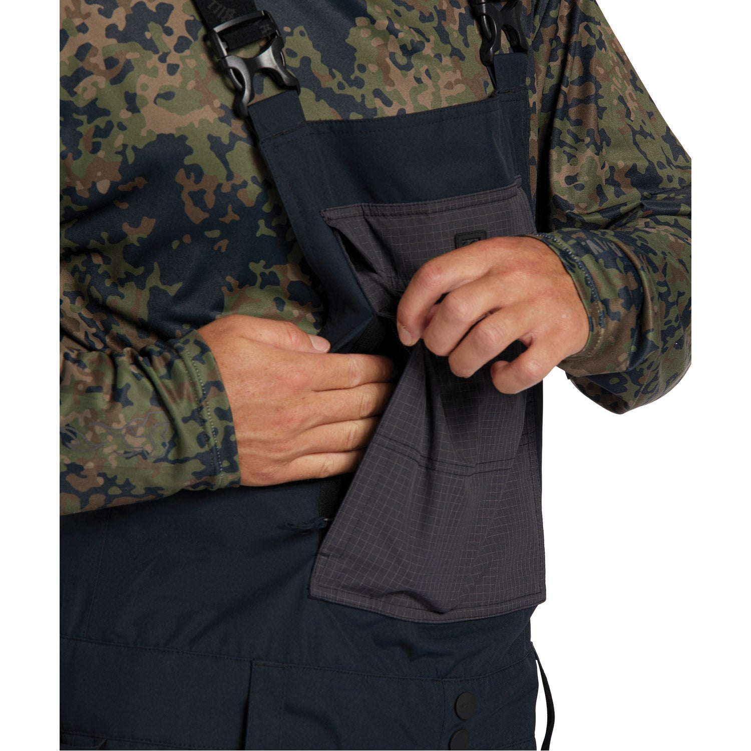Billabong Outsider Bib Pant 2023 Black