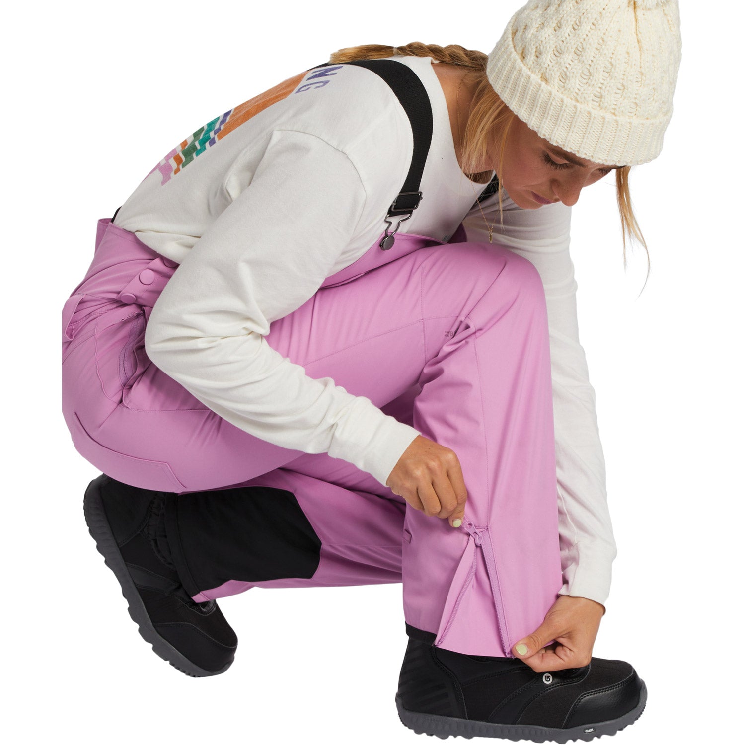 Billabong Riva Bib Pant 2023 Lavender Field