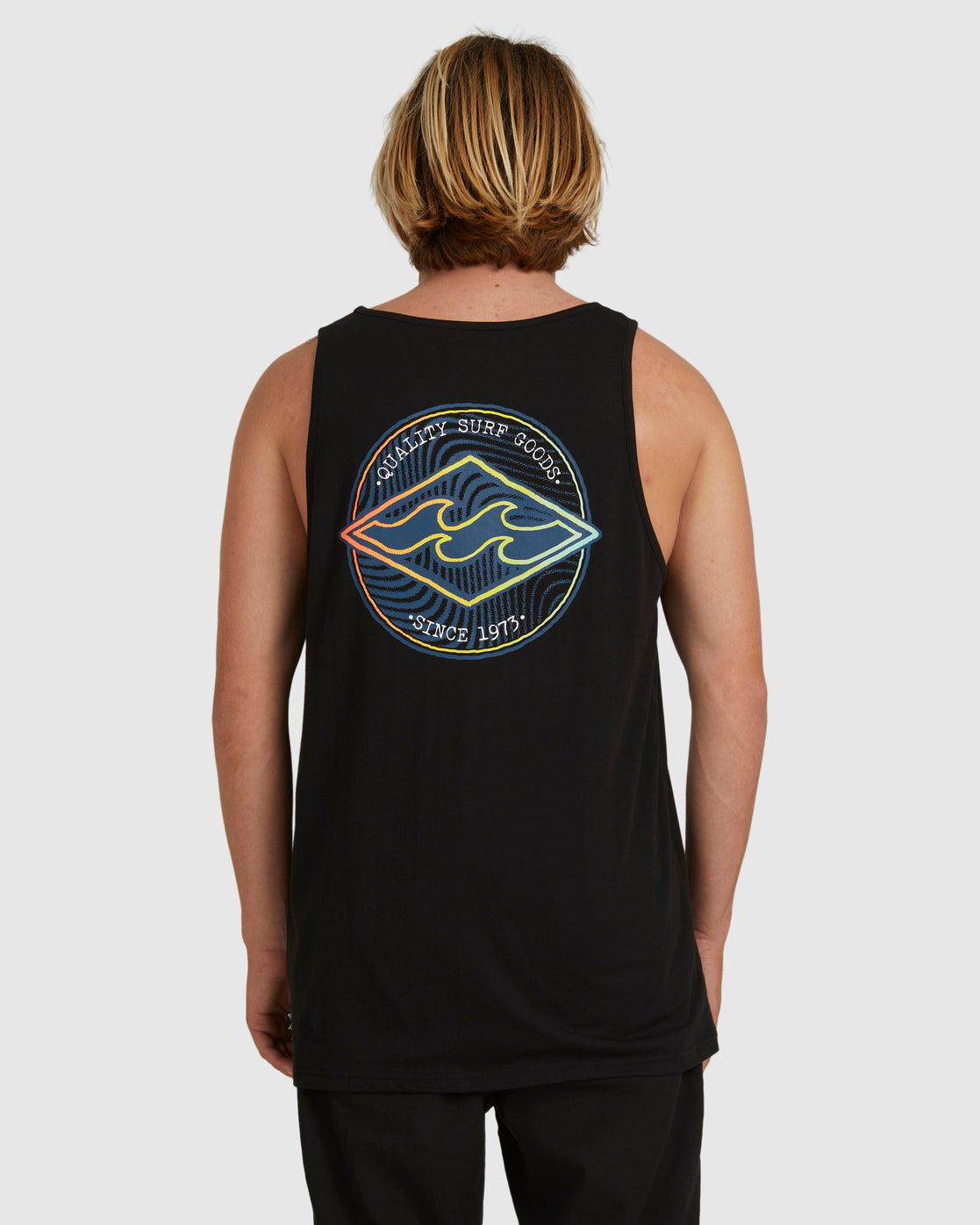 Billabong Rotar Diamond Tank Top BLACK