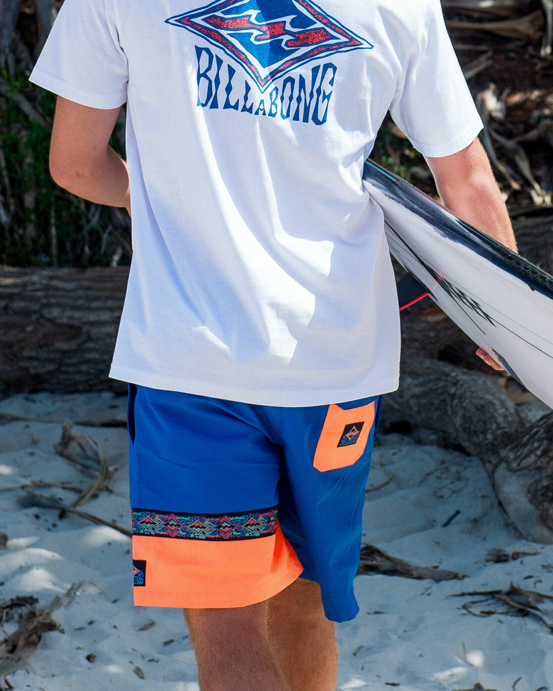 Billabong Sons Of Fun Layback Boardshorts 18" COBALT